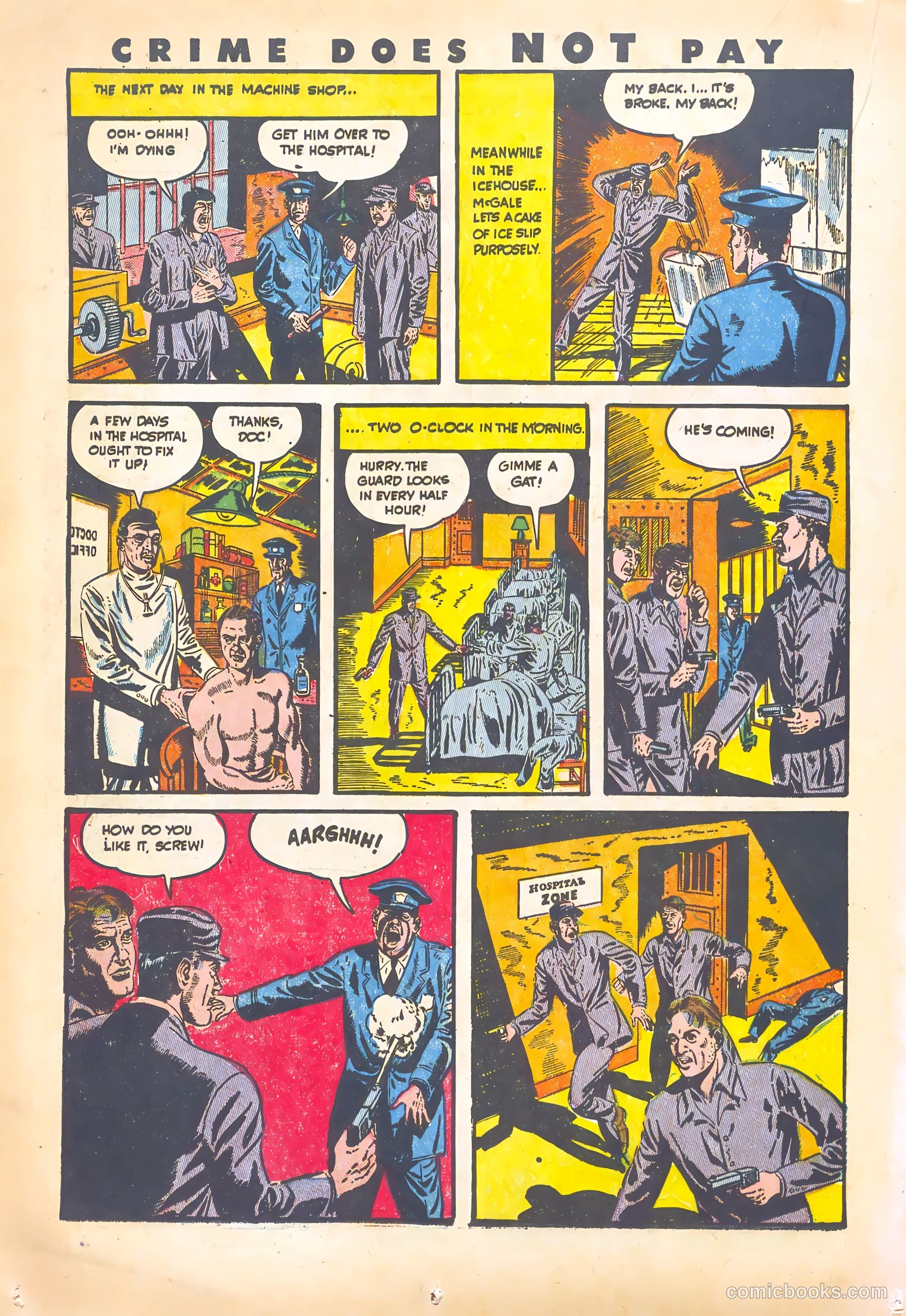 Crime Does Not Pay #30 — page 38 of 60