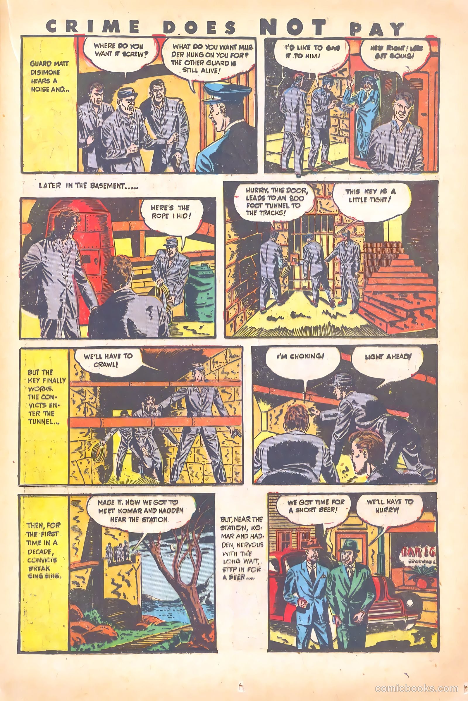 Crime Does Not Pay #30 — page 39 of 60