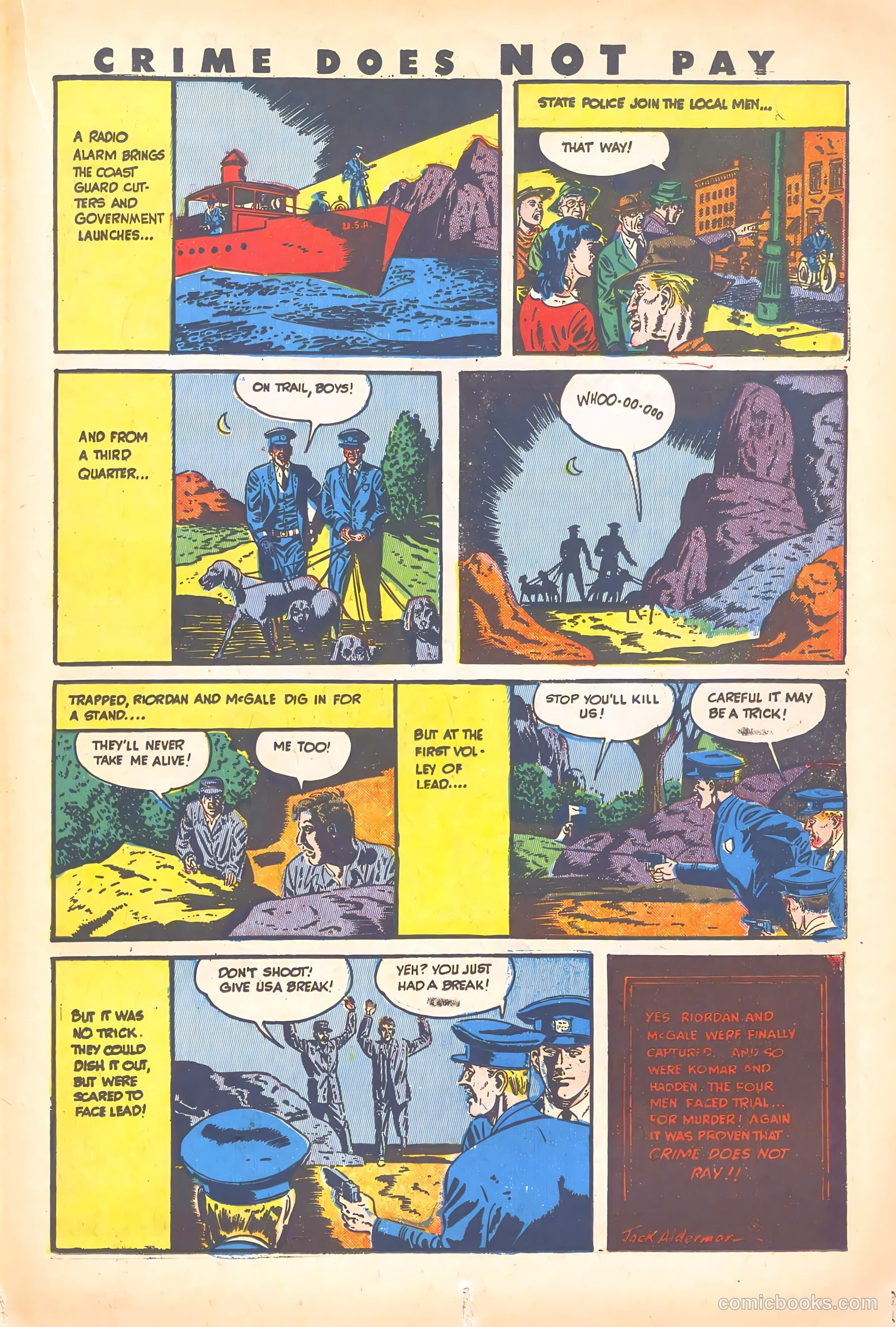 Crime Does Not Pay #30 — page 41 of 60
