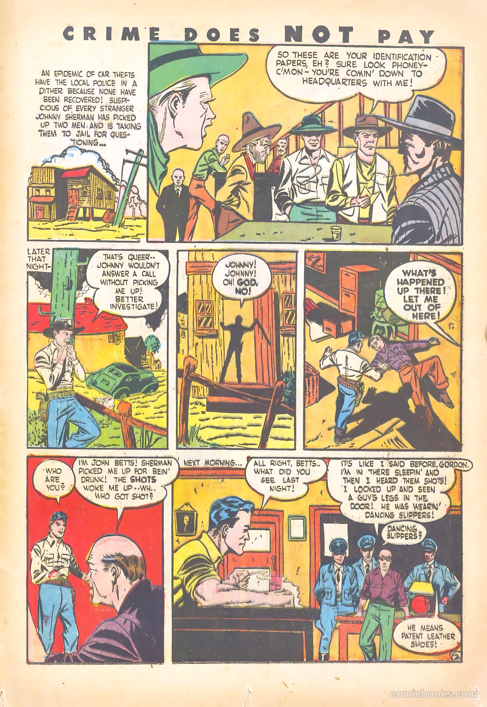 Crime Does Not Pay #30 — page 45 of 60