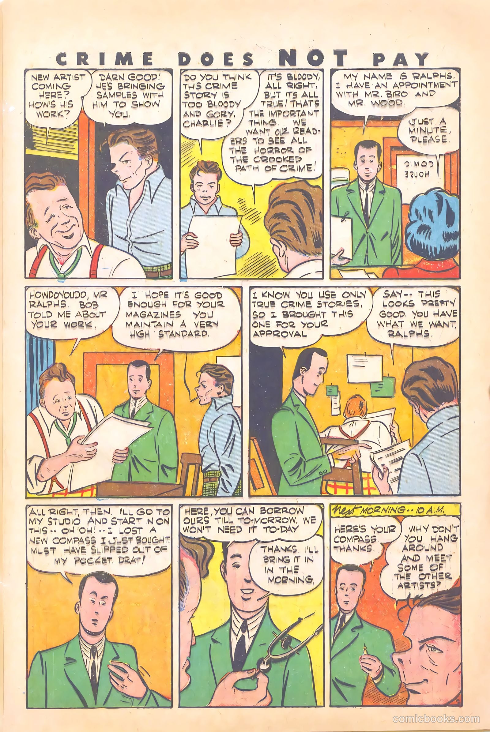 Crime Does Not Pay #30 — page 51 of 60