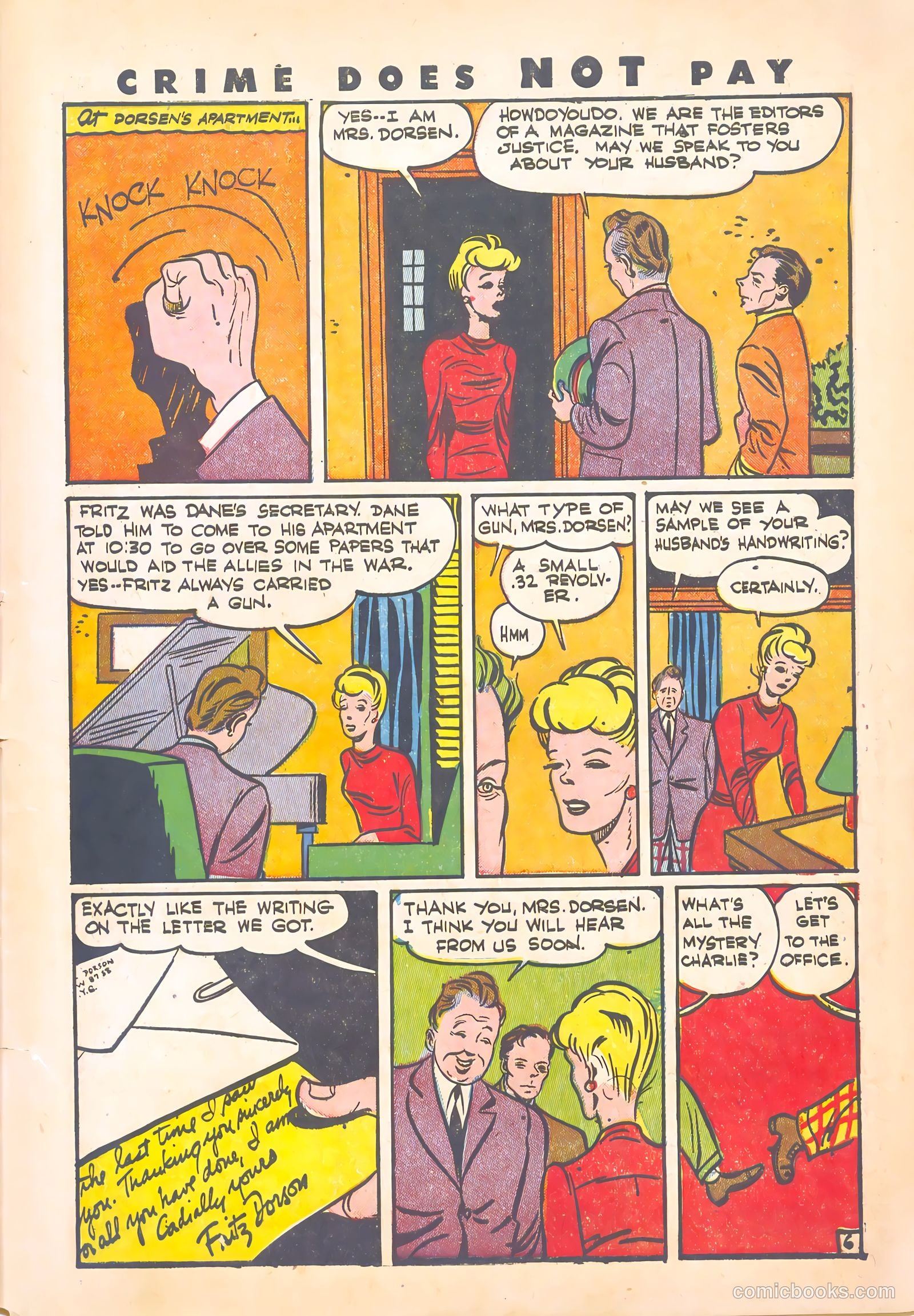 Crime Does Not Pay #30 — page 55 of 60
