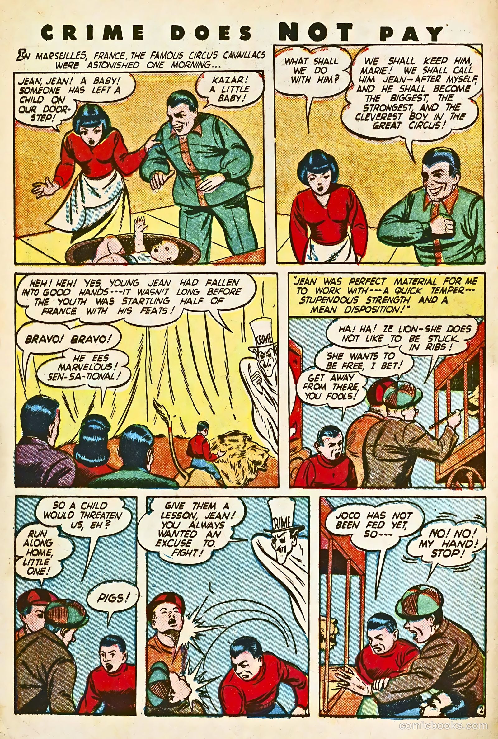 Crime Does Not Pay #31 — page 6 of 60