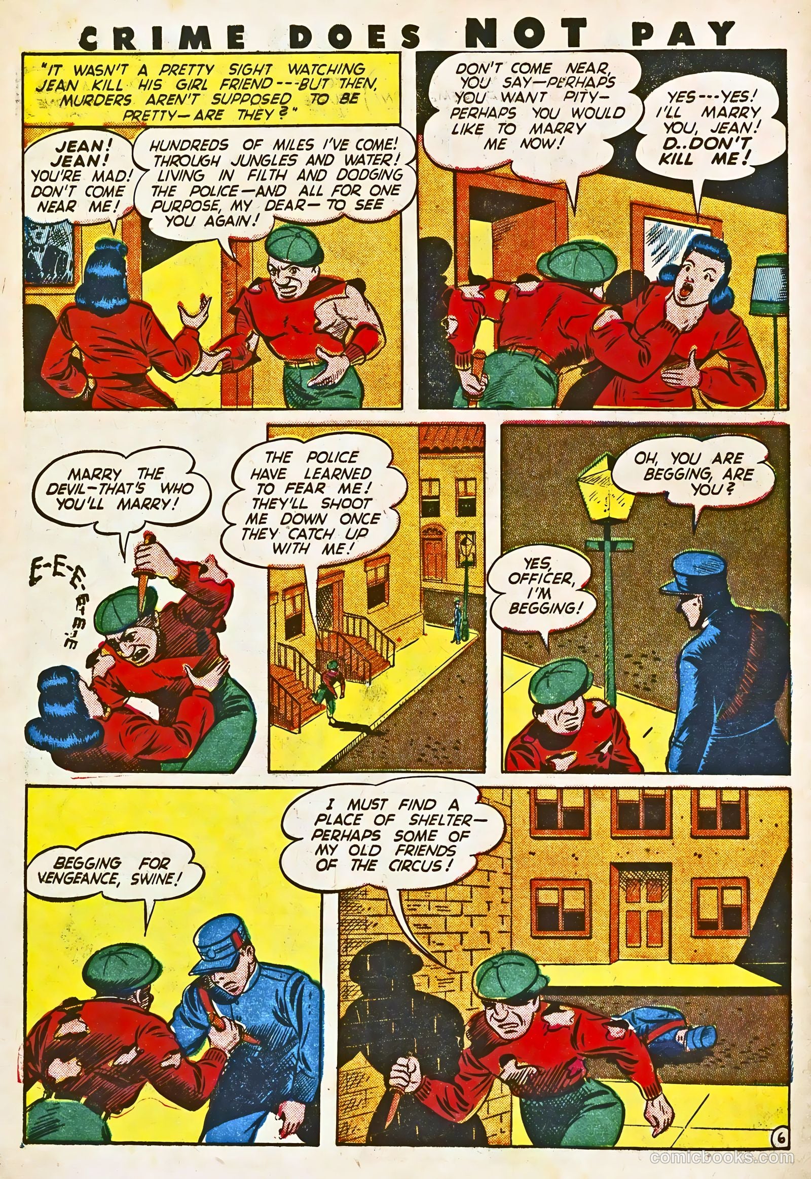 Crime Does Not Pay #31 — page 10 of 60
