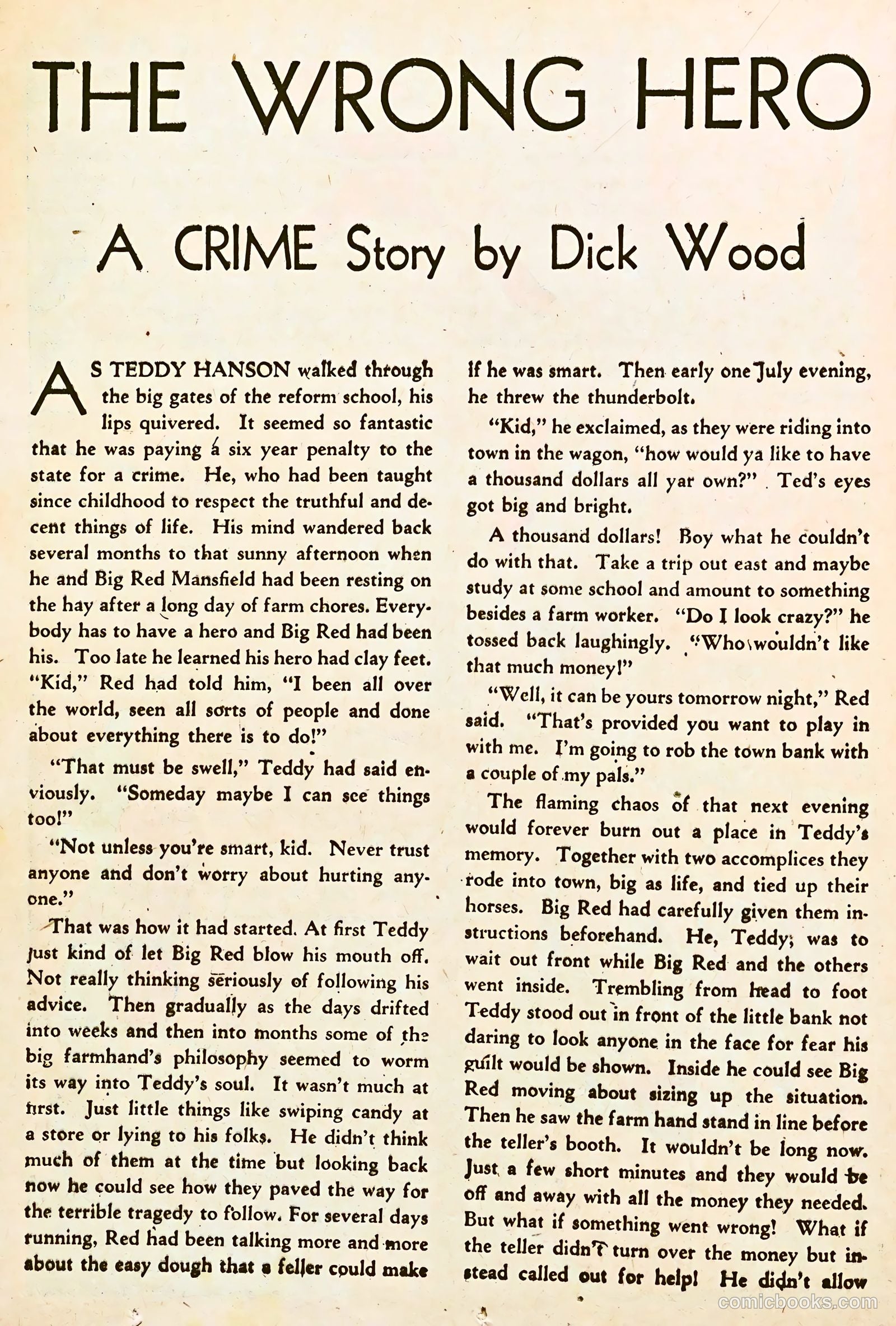 Crime Does Not Pay #31 — page 36 of 60