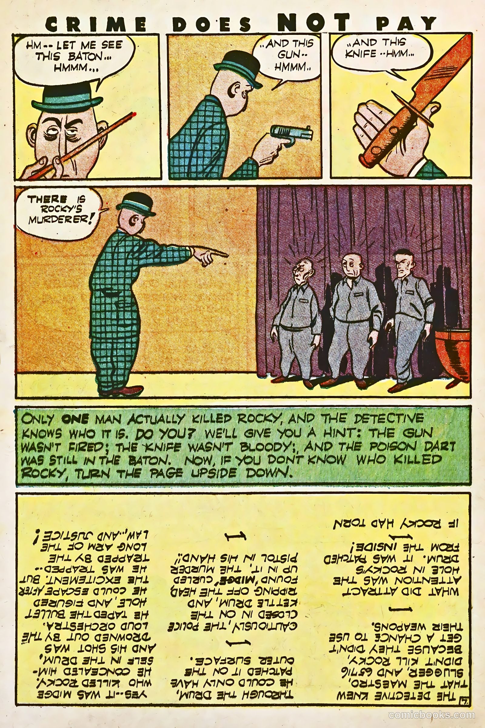 Crime Does Not Pay #31 — page 56 of 60