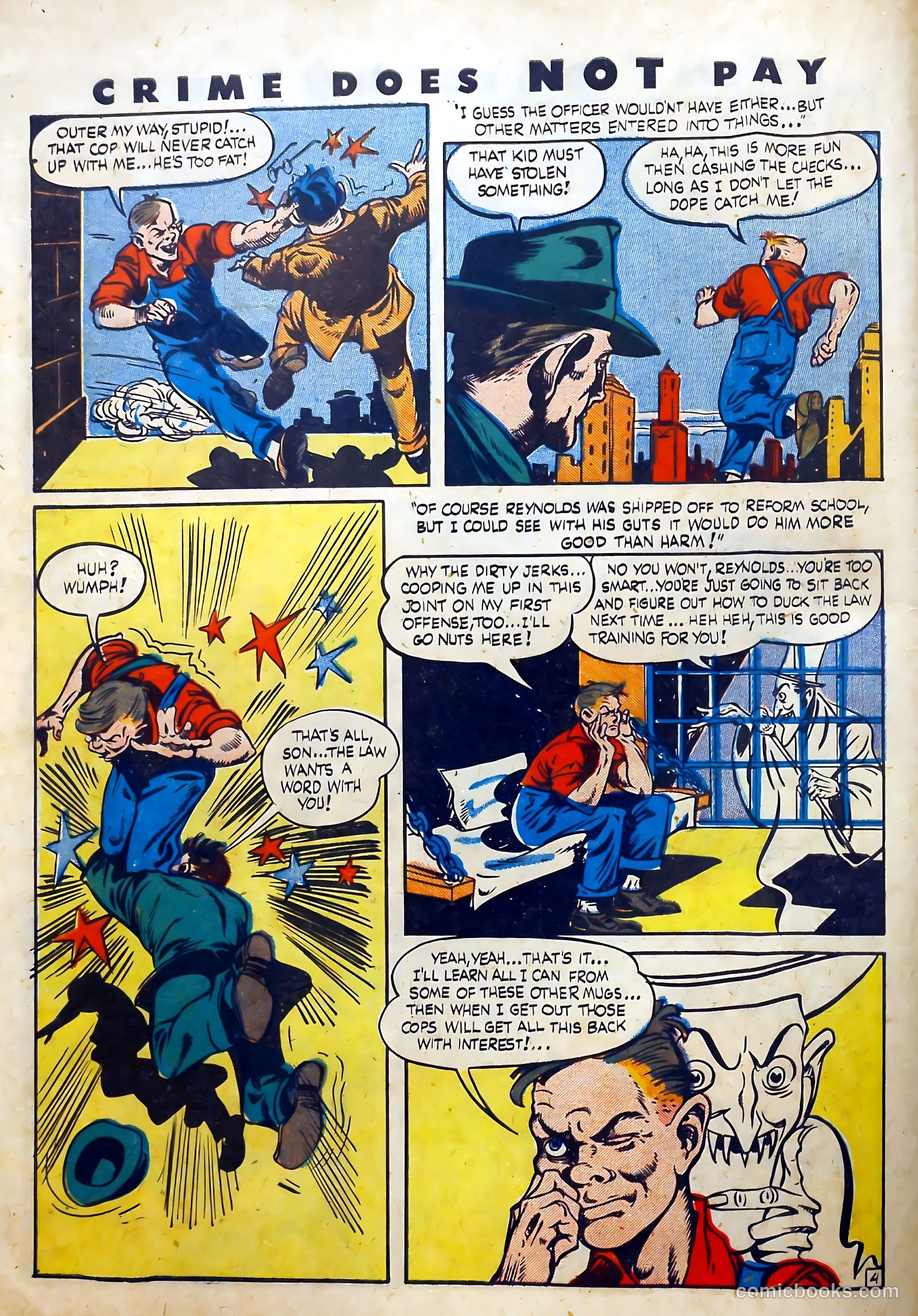 Crime Does Not Pay #32 — page 8 of 61