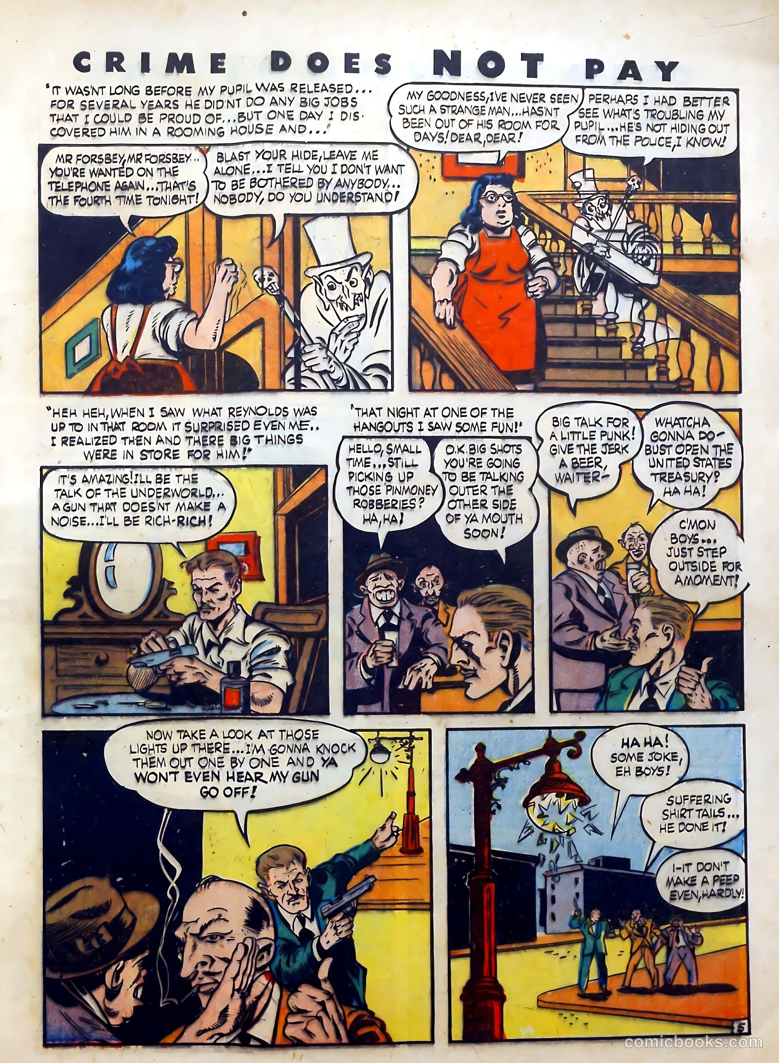 Crime Does Not Pay #32 — page 9 of 61