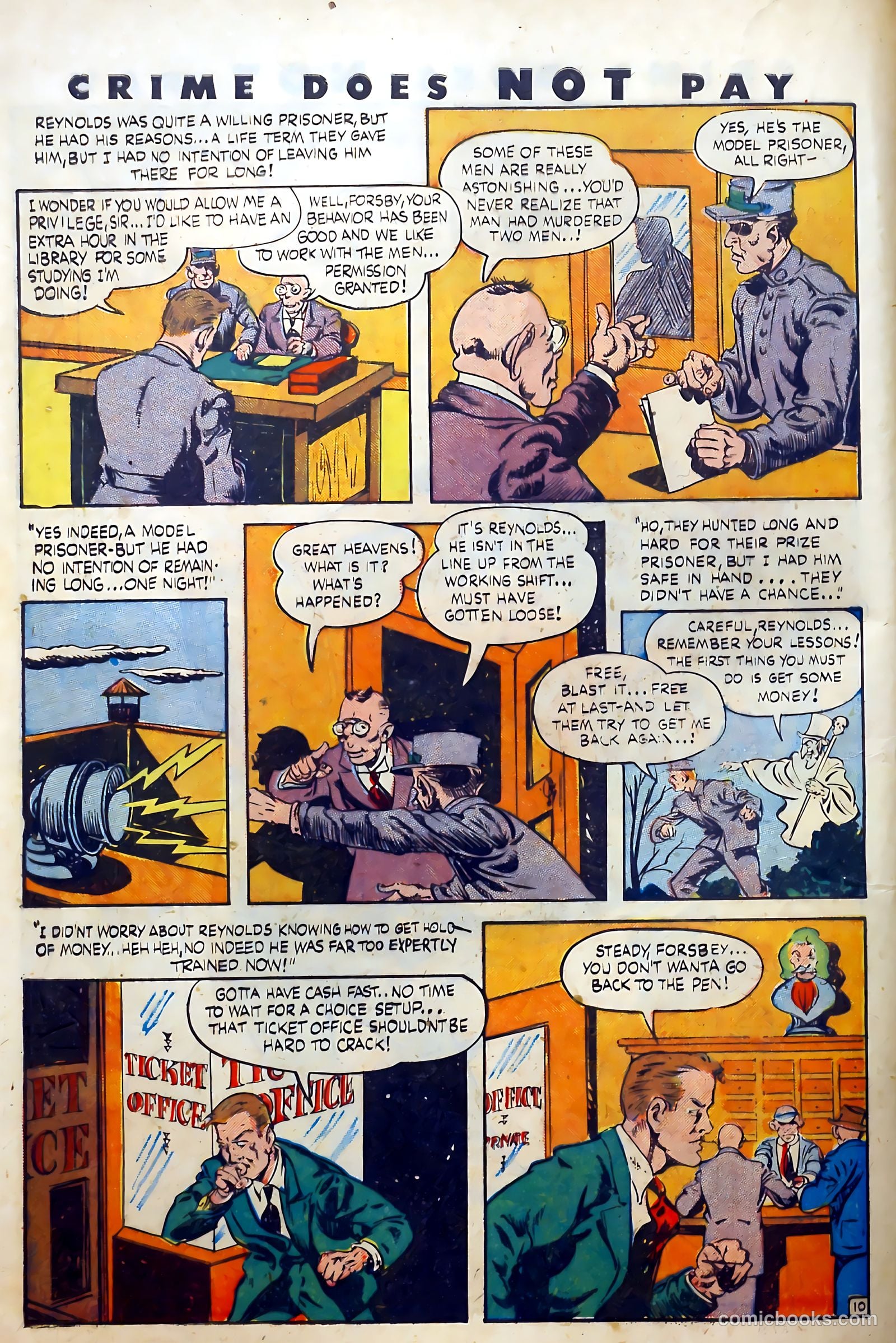 Crime Does Not Pay #32 — page 14 of 61