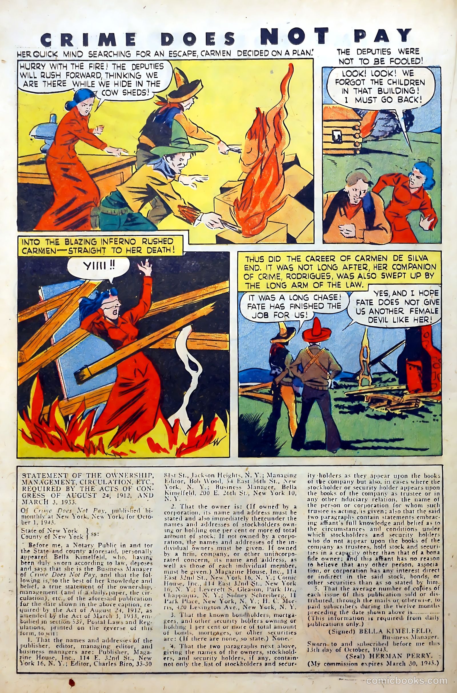 Crime Does Not Pay #32 — page 30 of 61