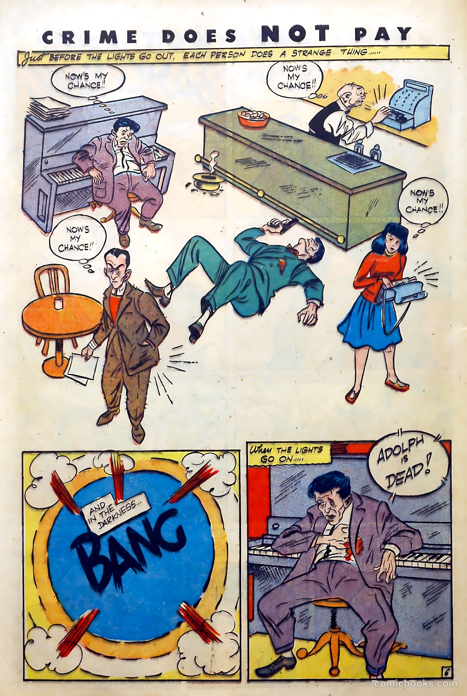 Crime Does Not Pay #32 — page 54 of 61