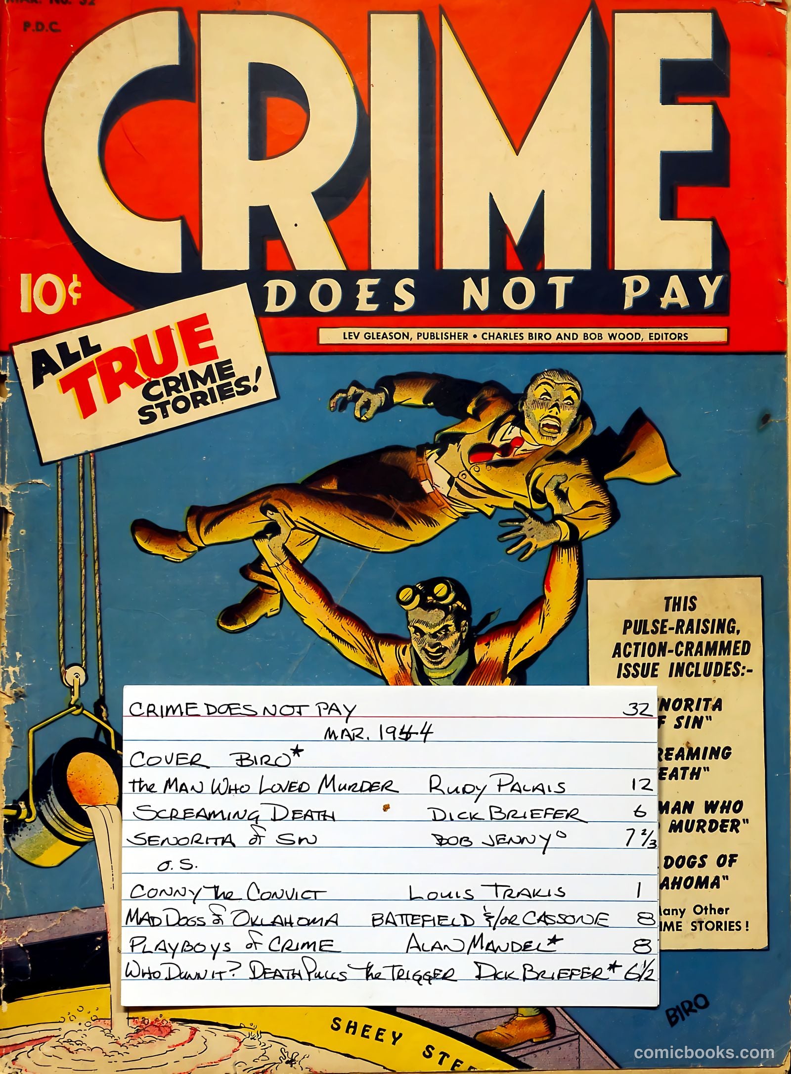 Crime Does Not Pay #32 — page 61 of 61