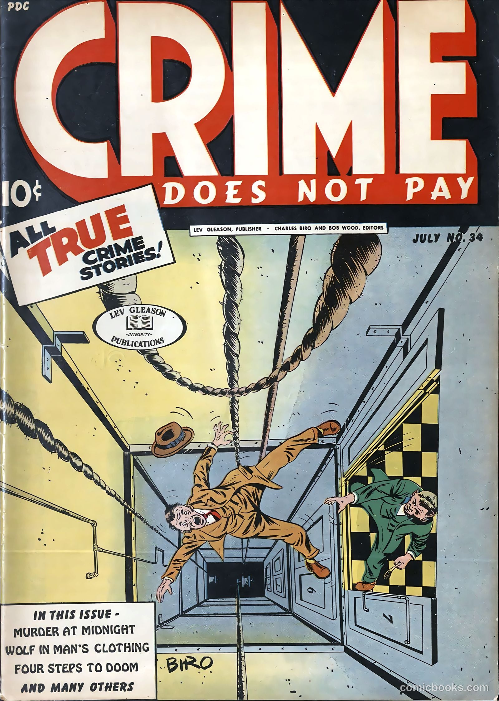 Crime Does Not Pay #34 — page 1 of 52