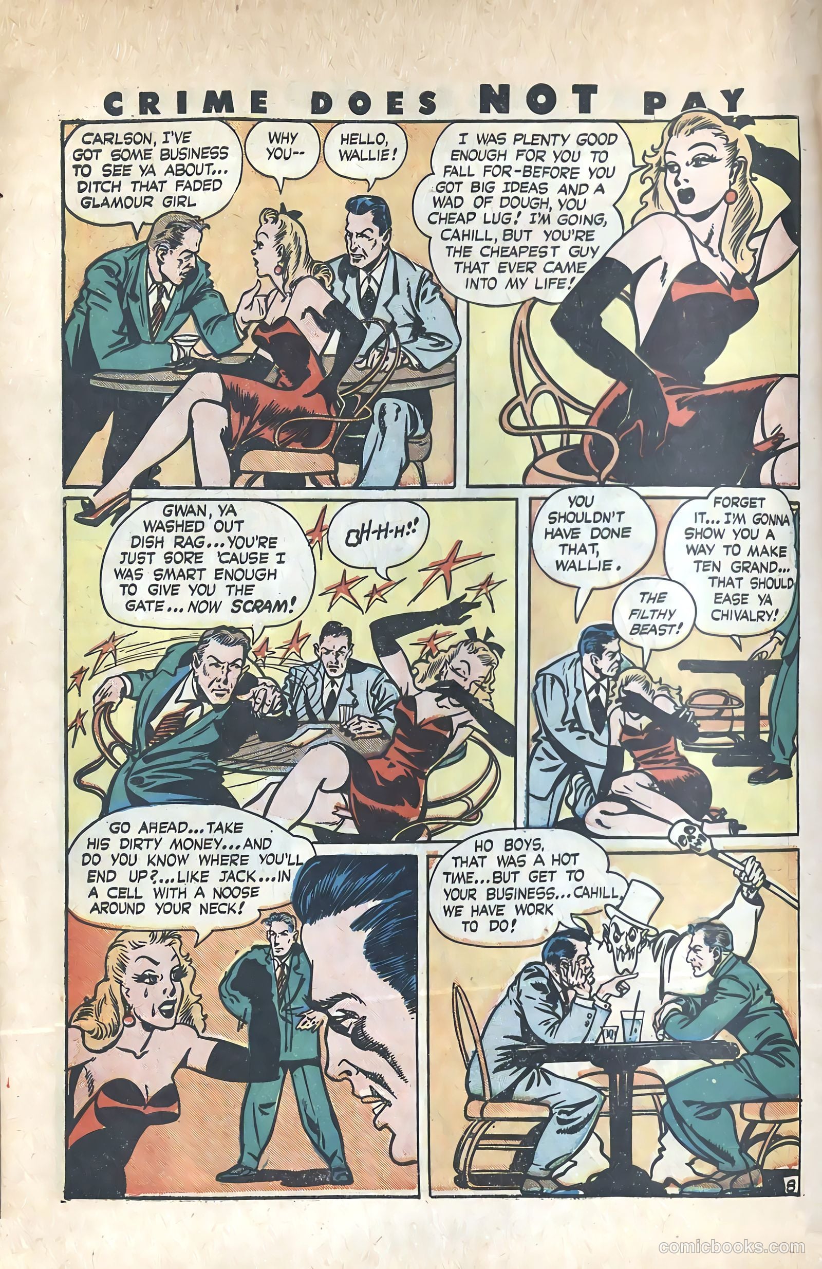 Crime Does Not Pay #34 — page 10 of 52