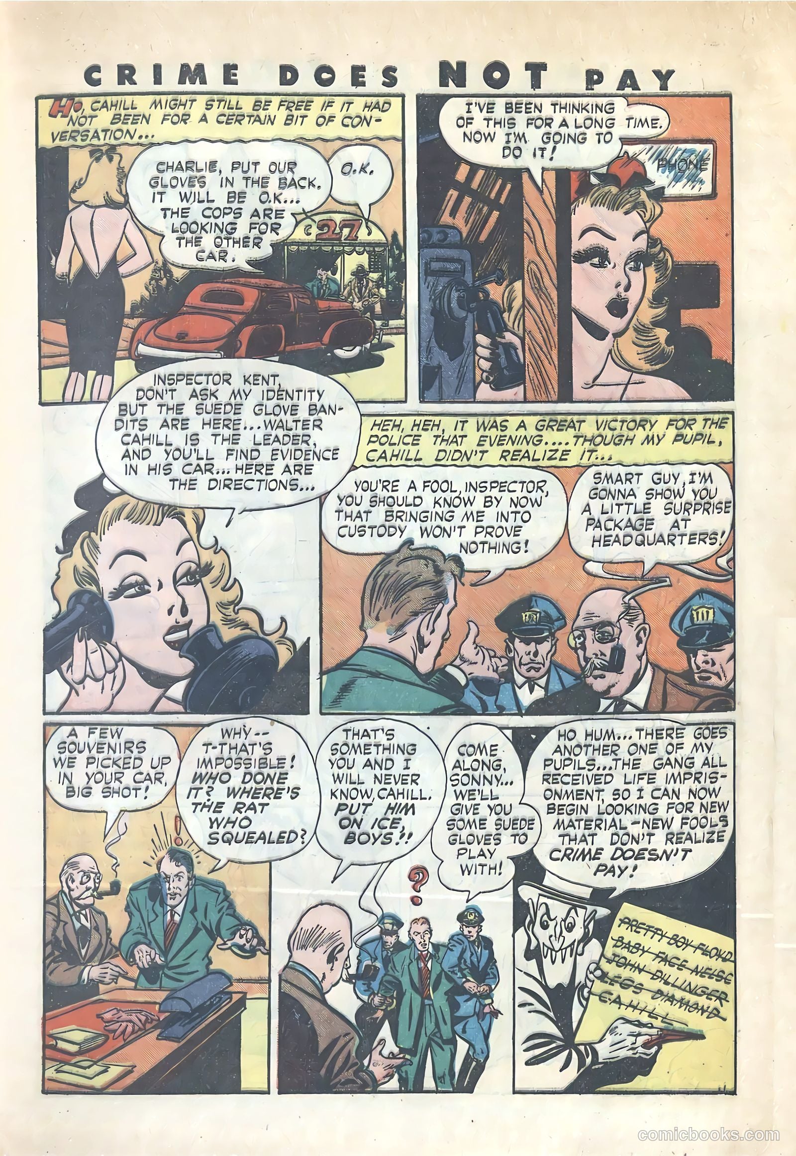 Crime Does Not Pay #34 — page 13 of 52