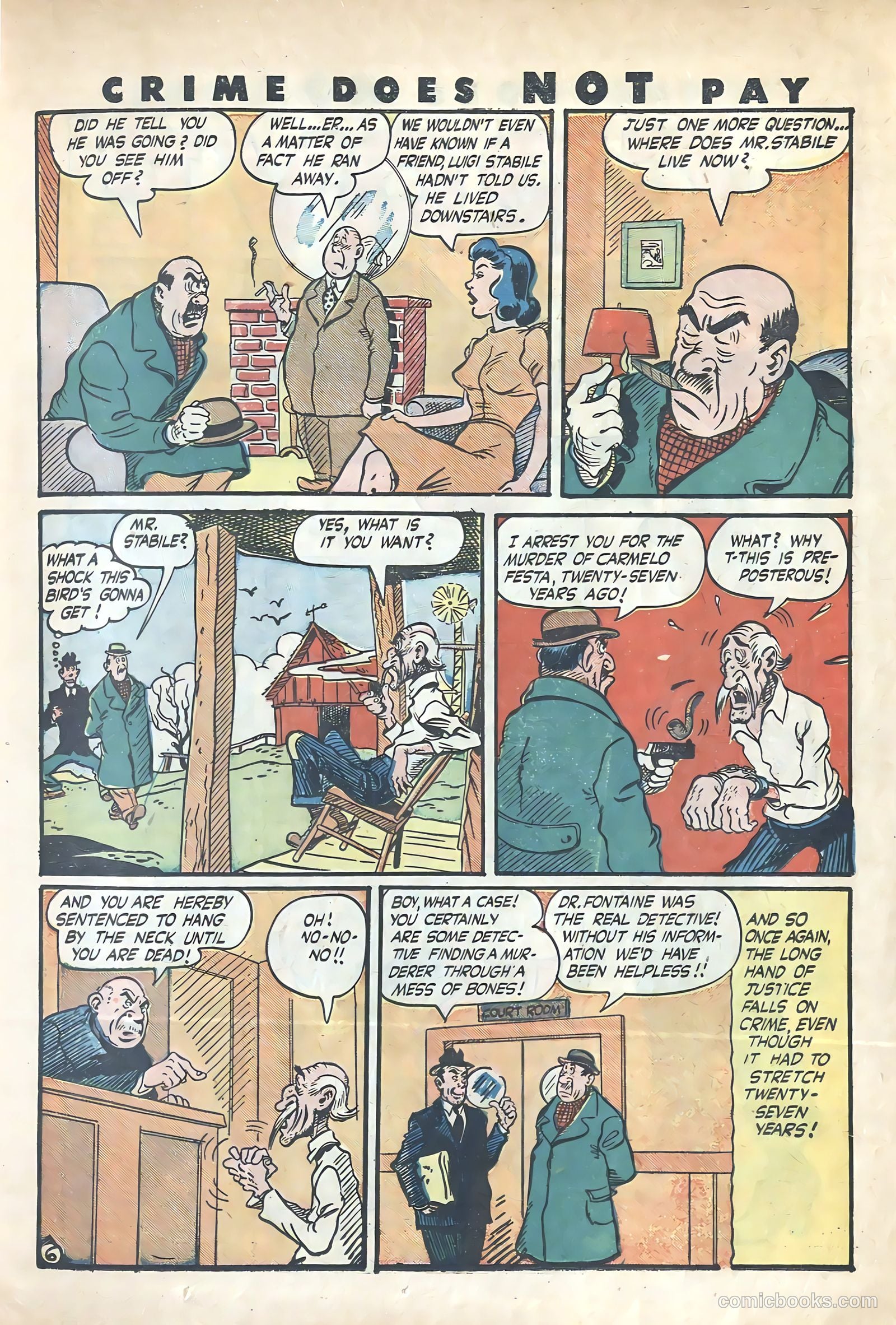 Crime Does Not Pay #34 — page 19 of 52