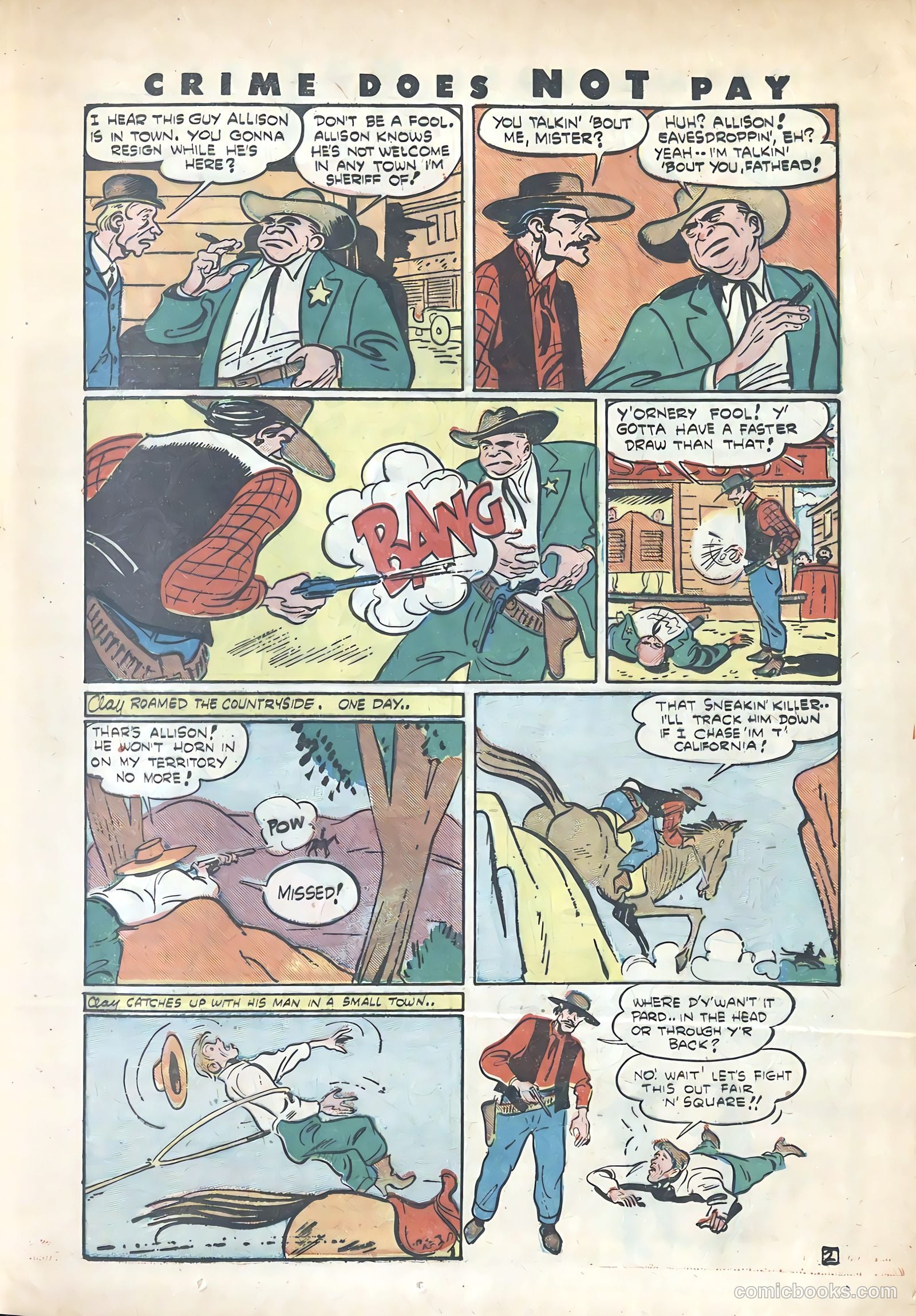 Crime Does Not Pay #34 — page 21 of 52