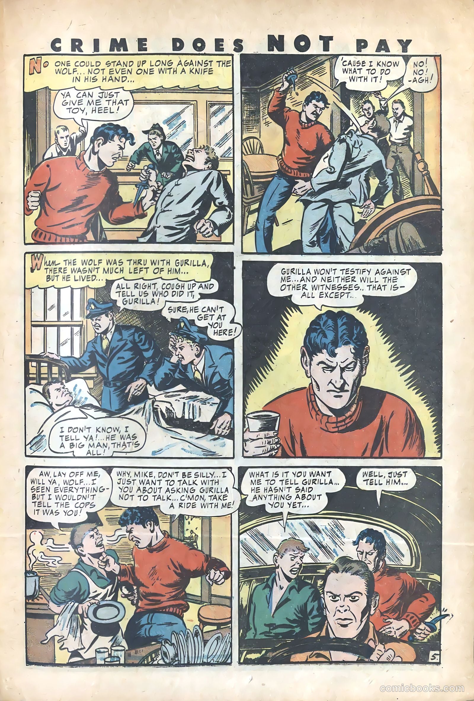 Crime Does Not Pay #34 — page 31 of 52