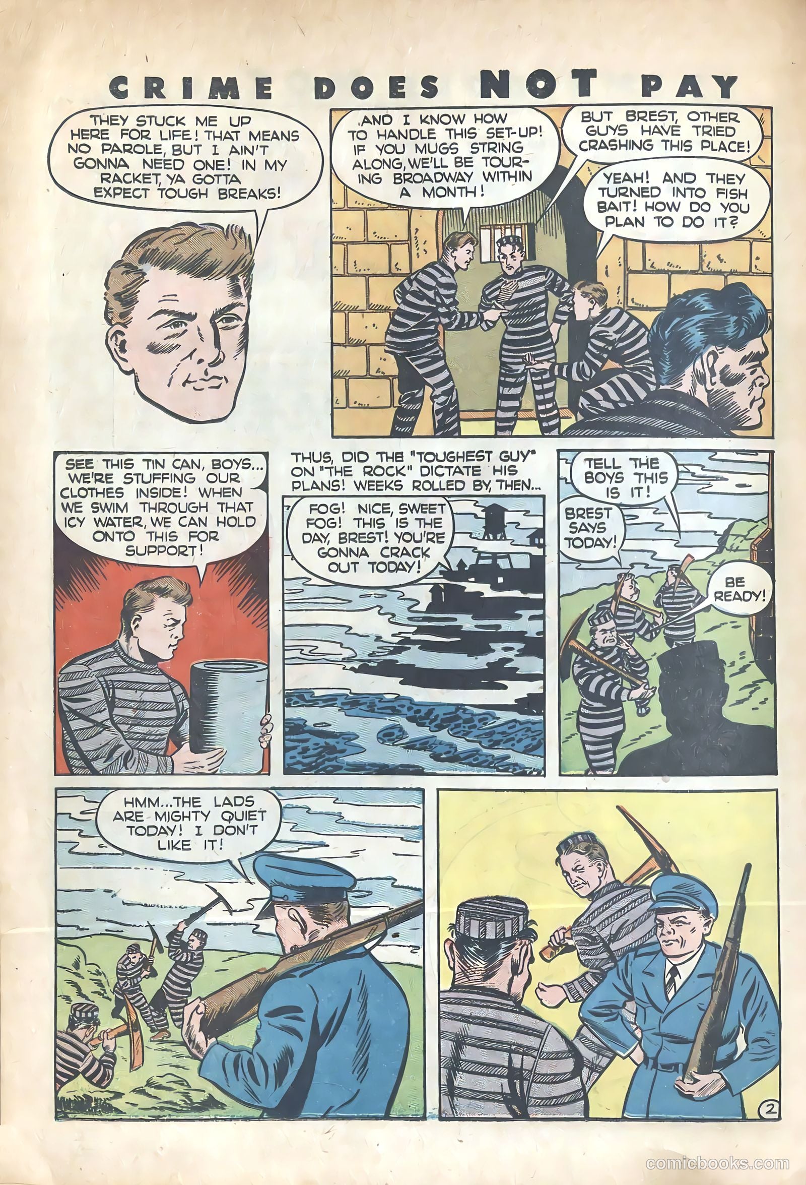 Crime Does Not Pay #34 — page 38 of 52