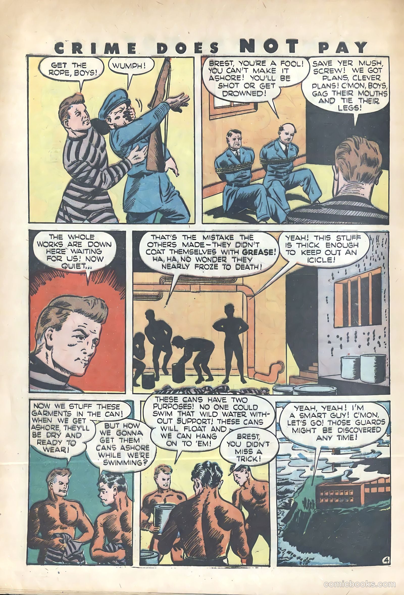 Crime Does Not Pay #34 — page 40 of 52