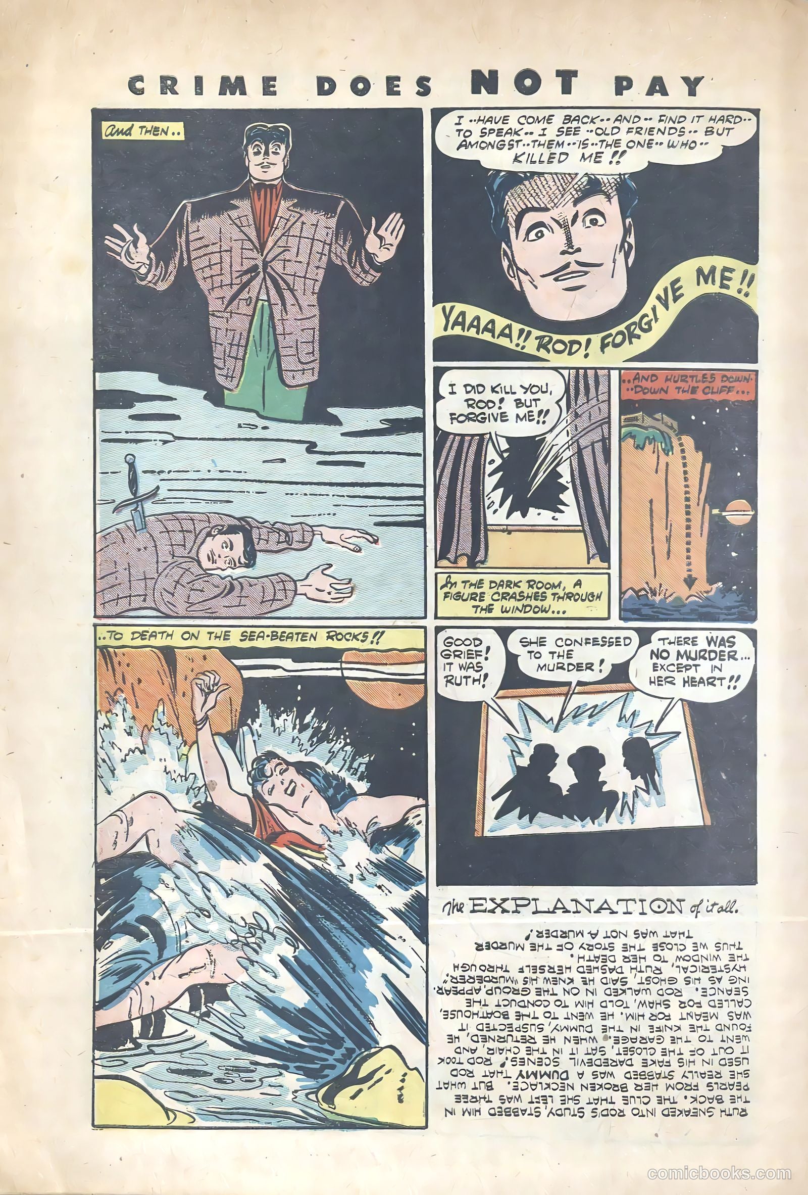 Crime Does Not Pay #34 — page 50 of 52