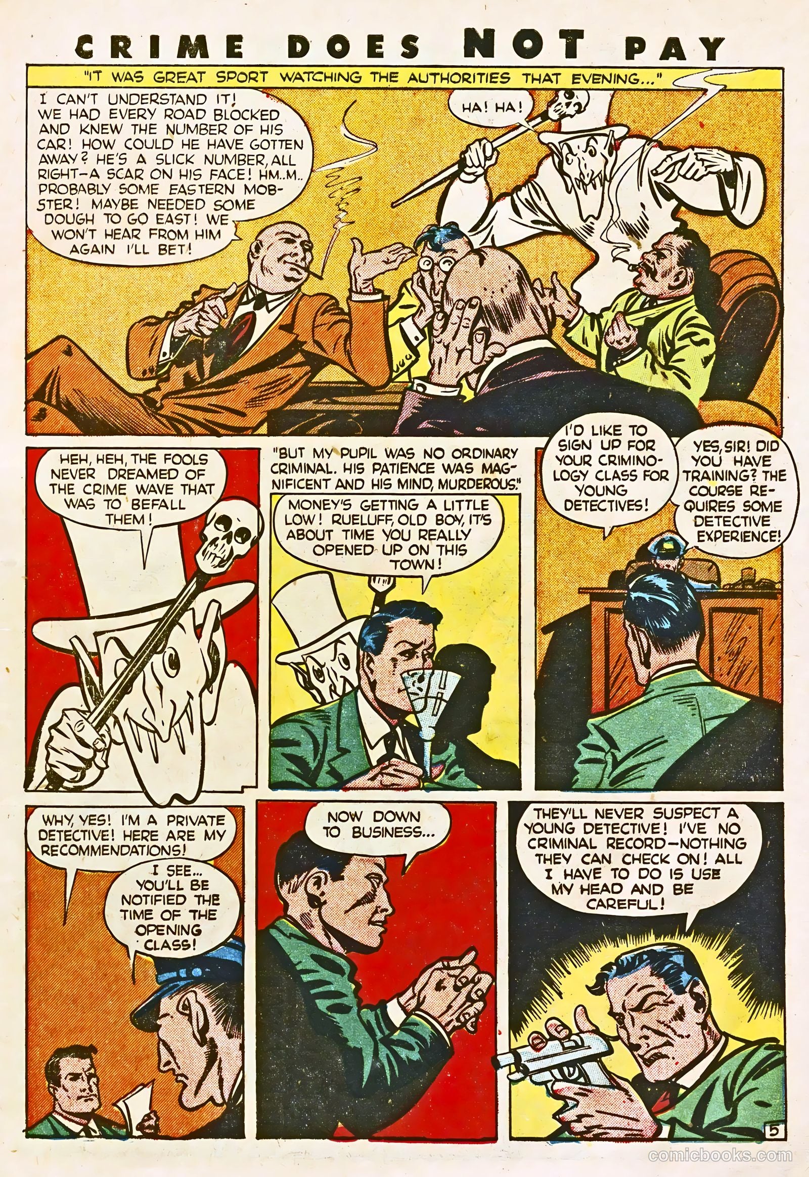 Crime Does Not Pay #35 — page 7 of 52