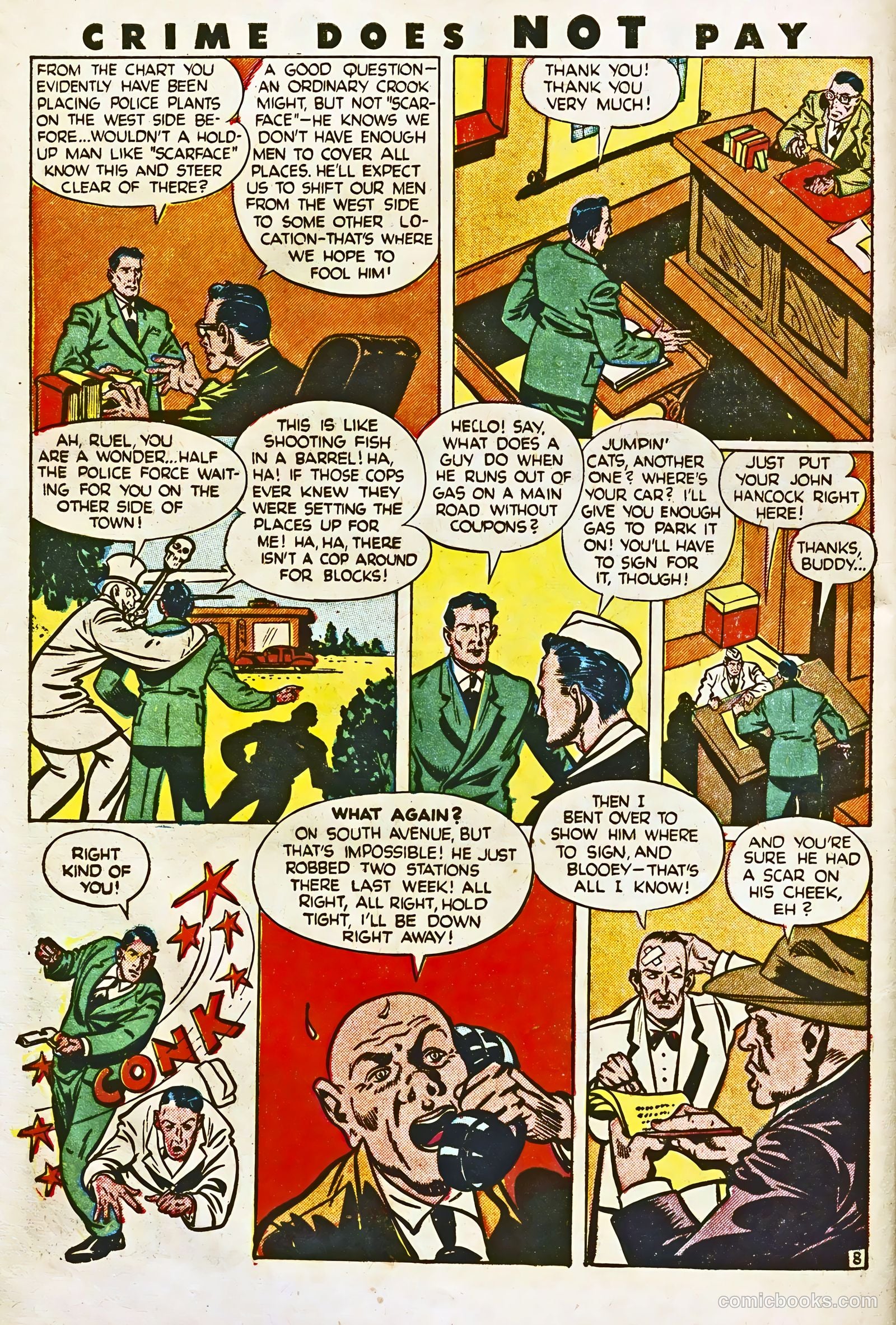 Crime Does Not Pay #35 — page 10 of 52