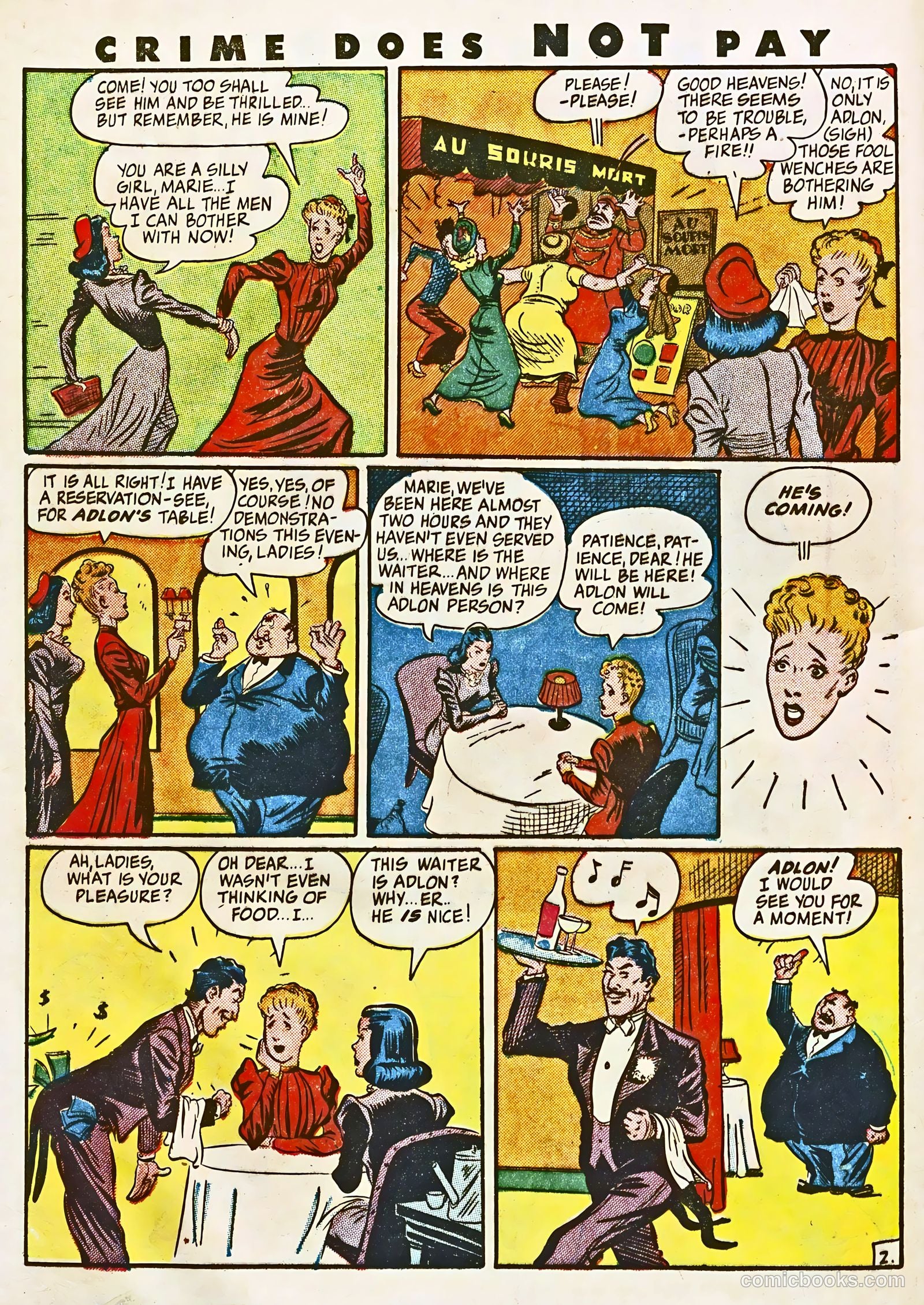 Crime Does Not Pay #35 — page 16 of 52