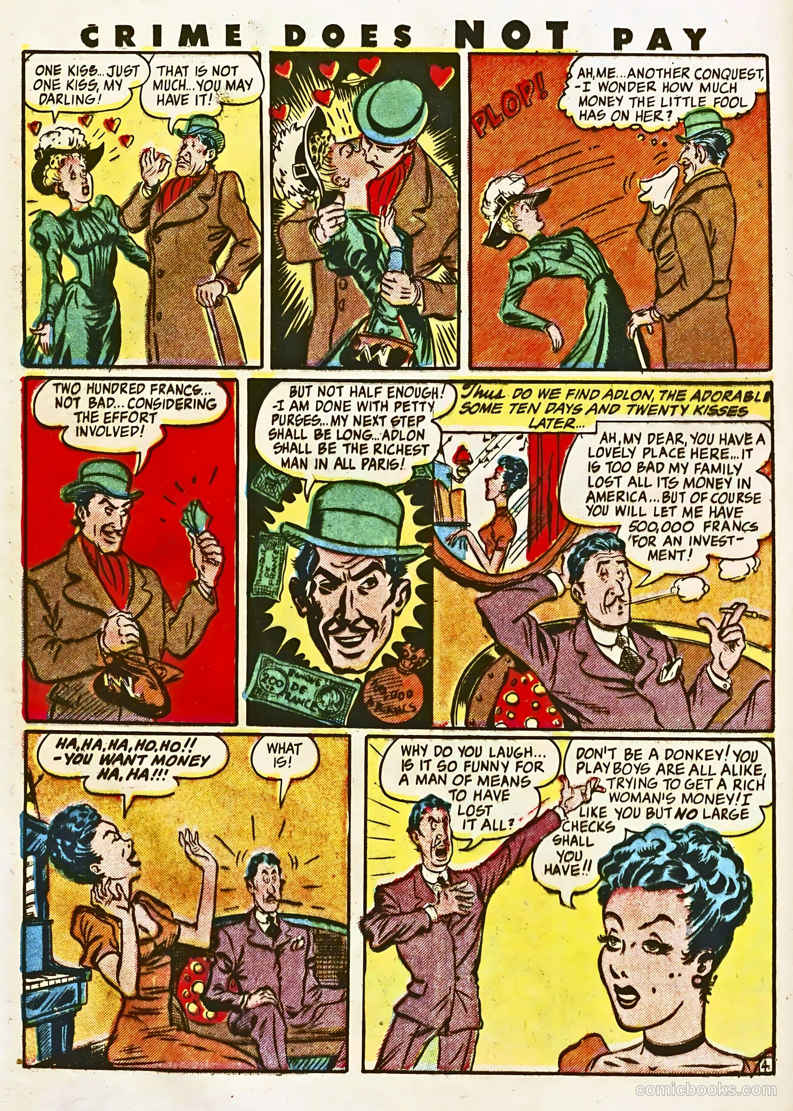 Crime Does Not Pay #35 — page 18 of 52