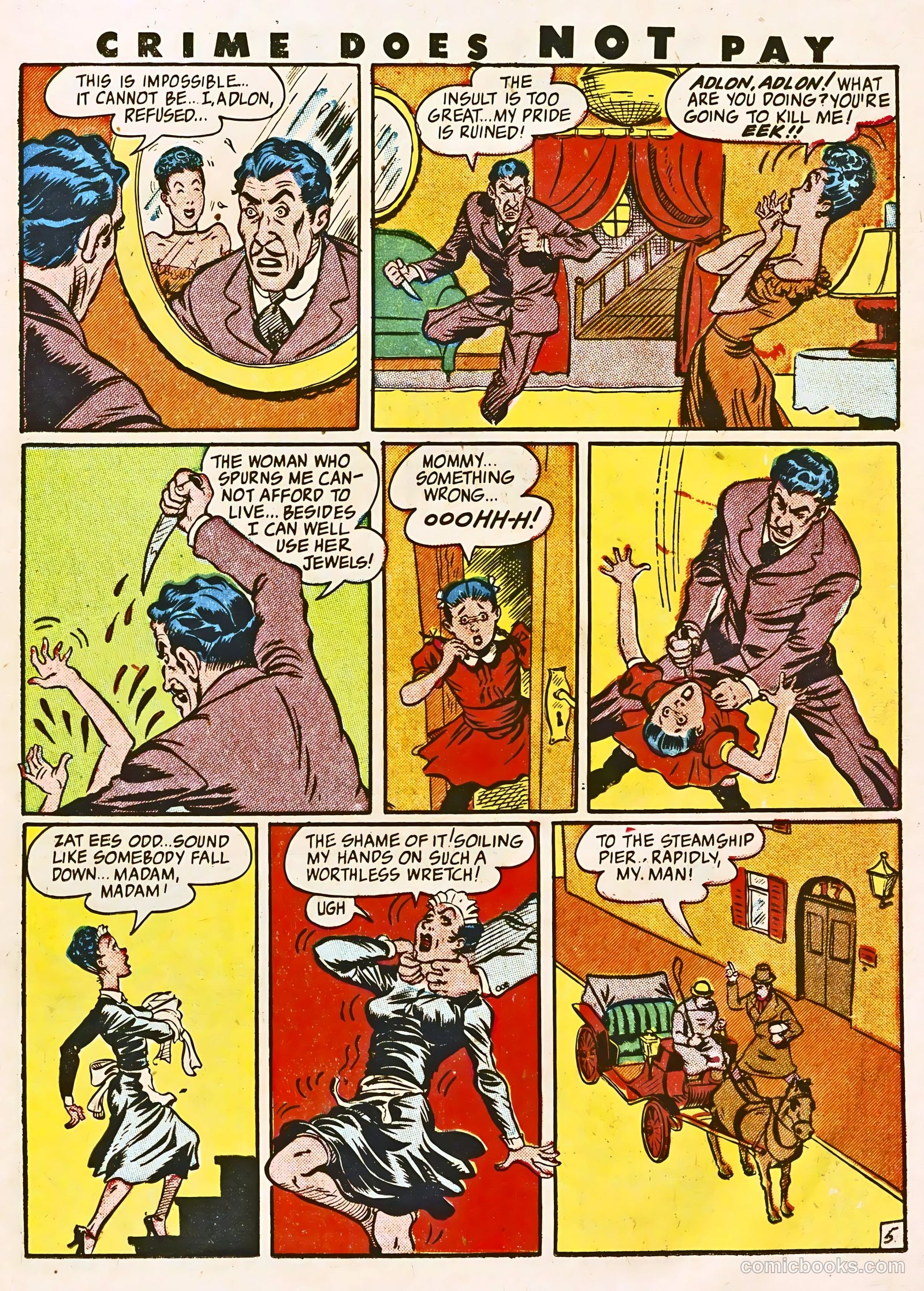 Crime Does Not Pay #35 — page 19 of 52