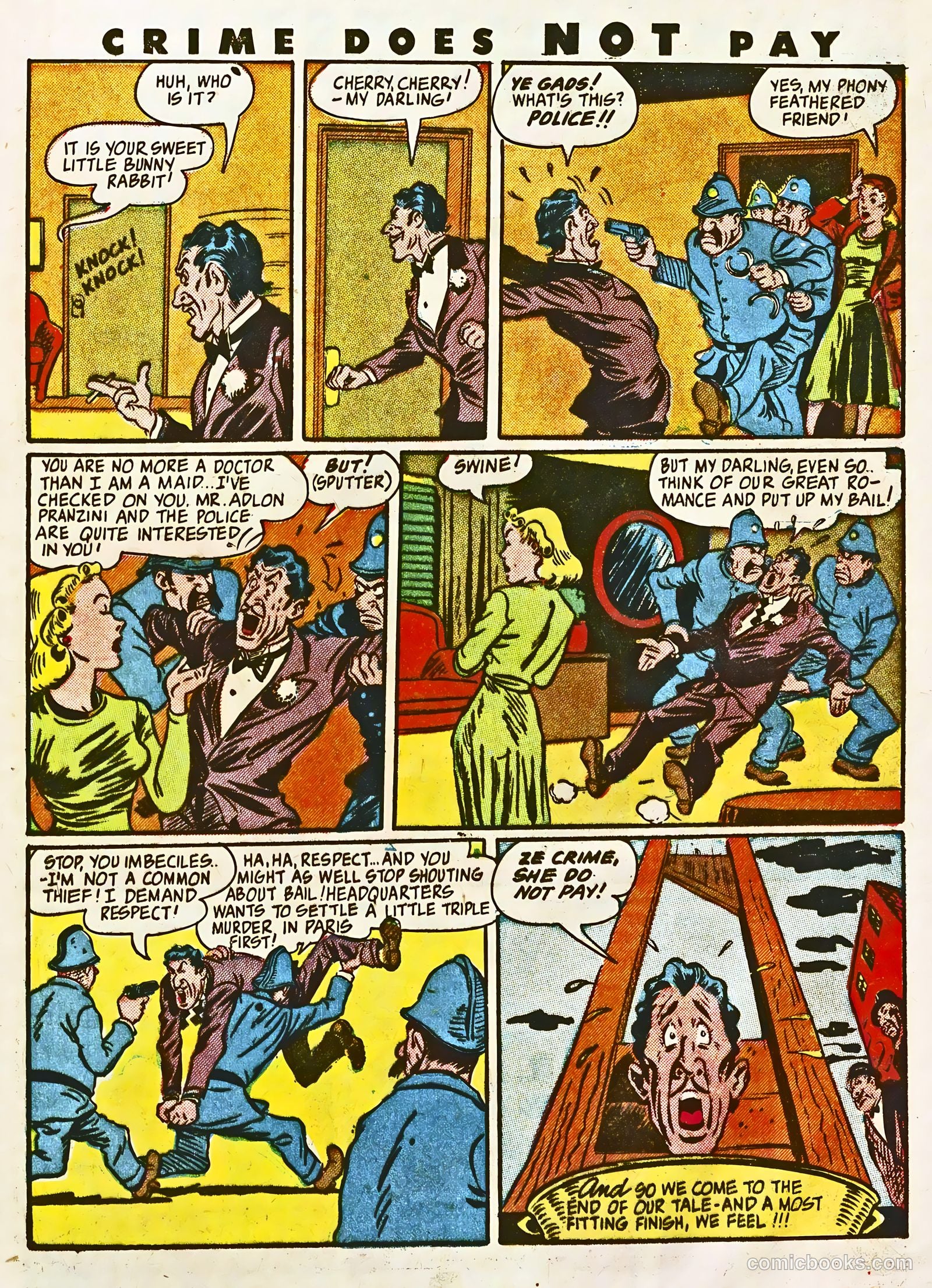 Crime Does Not Pay #35 — page 21 of 52
