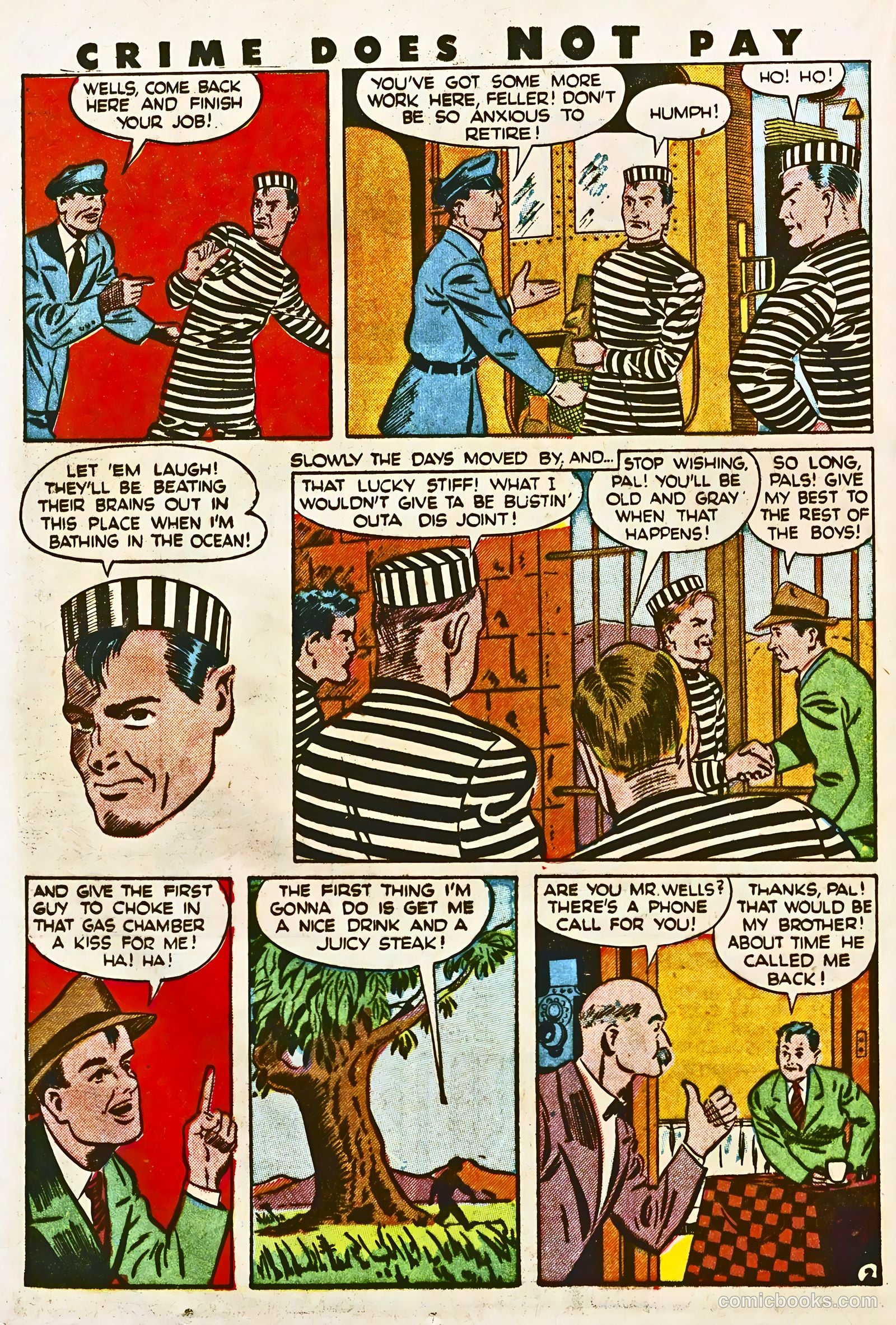 Crime Does Not Pay #35 — page 32 of 52