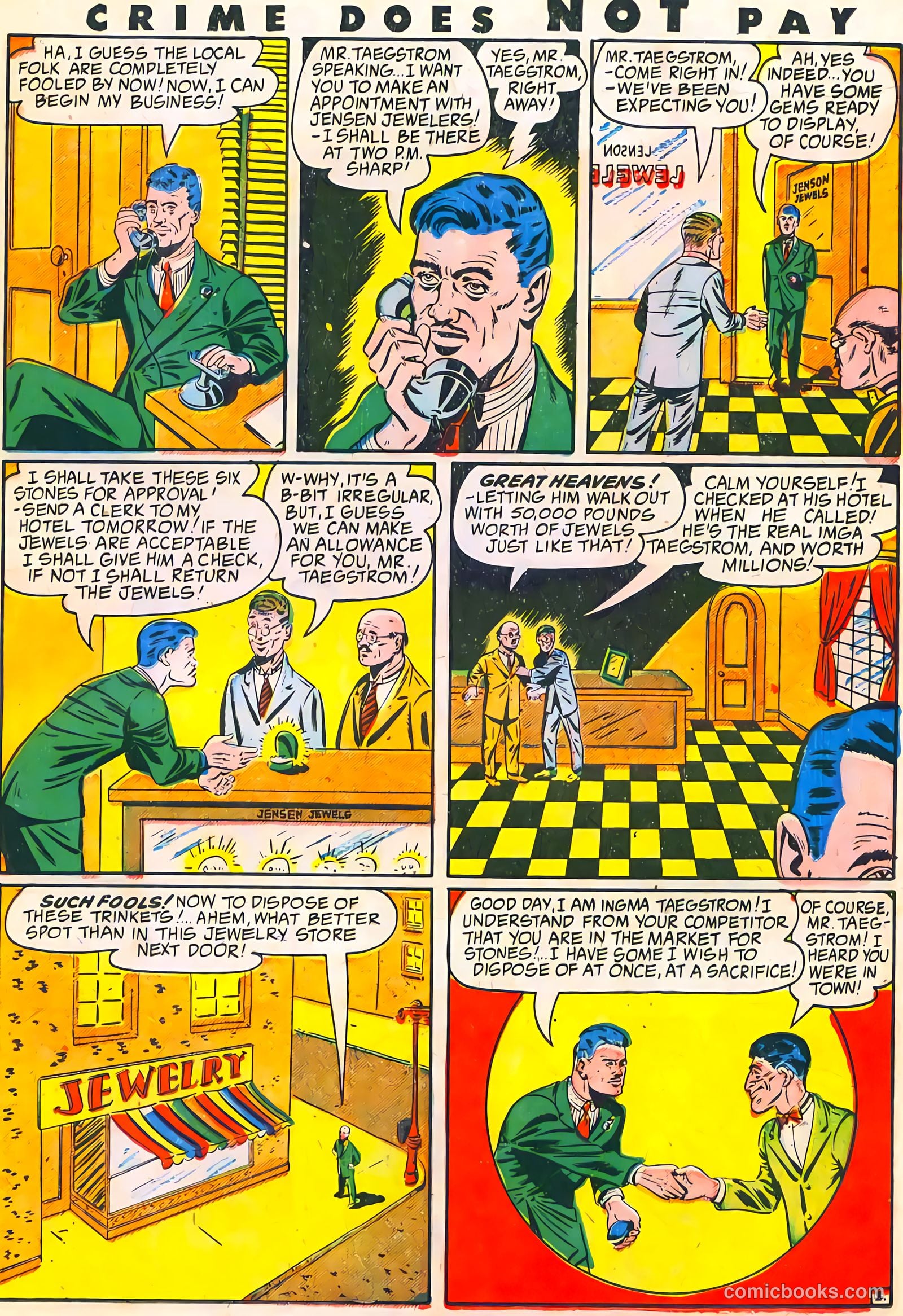 Crime Does Not Pay #37 — page 17 of 52