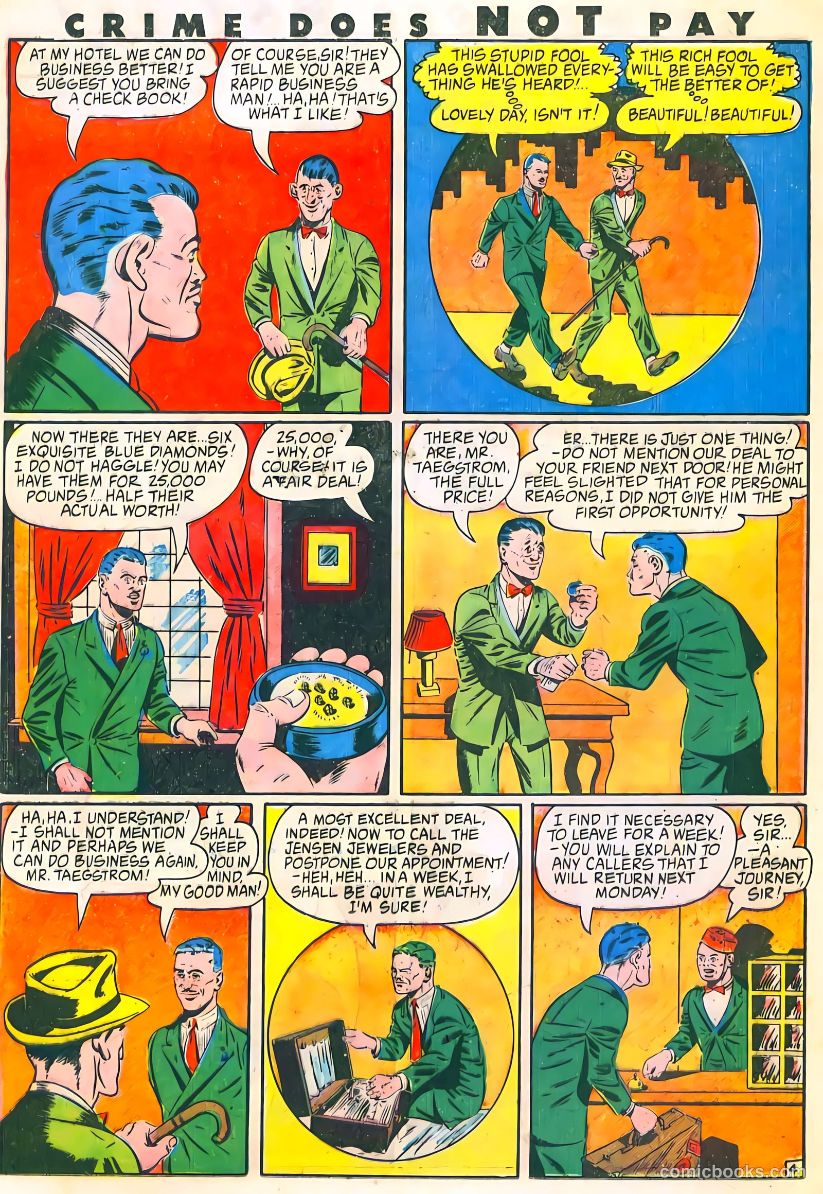 Crime Does Not Pay #37 — page 18 of 52