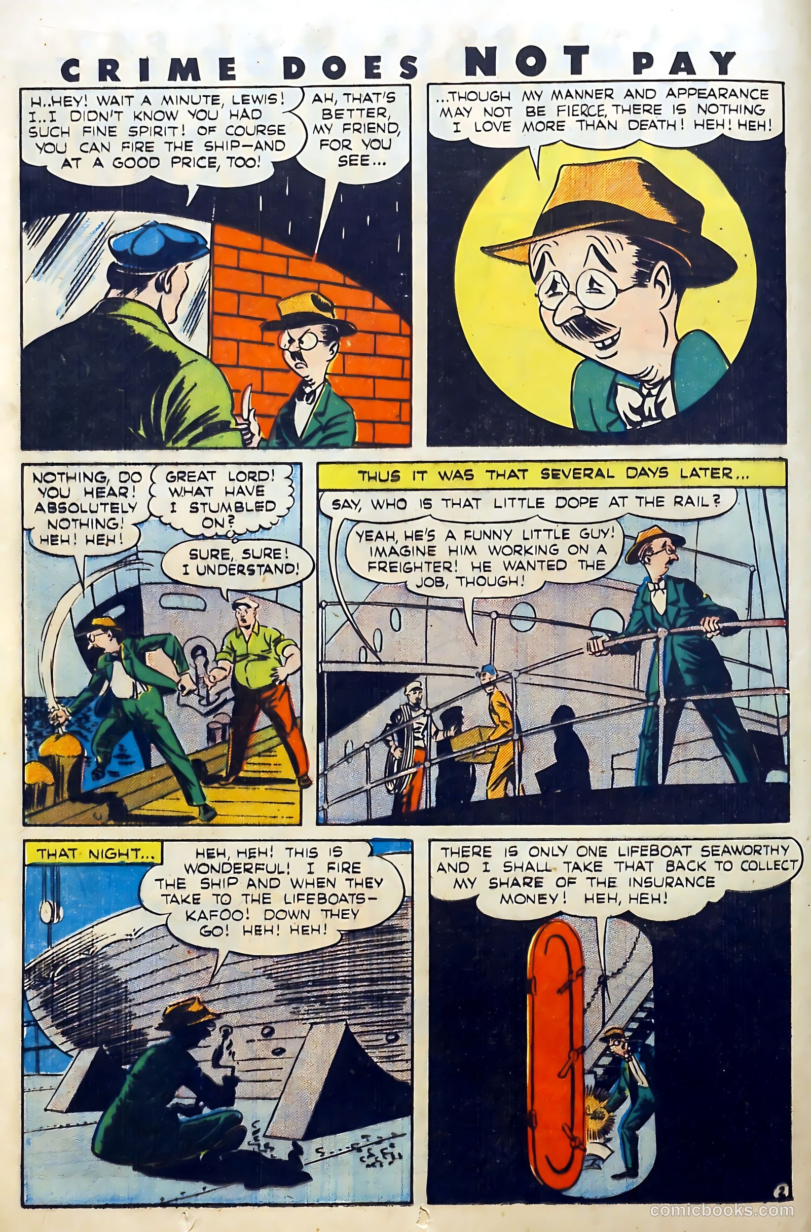 Crime Does Not Pay #38 — page 16 of 52