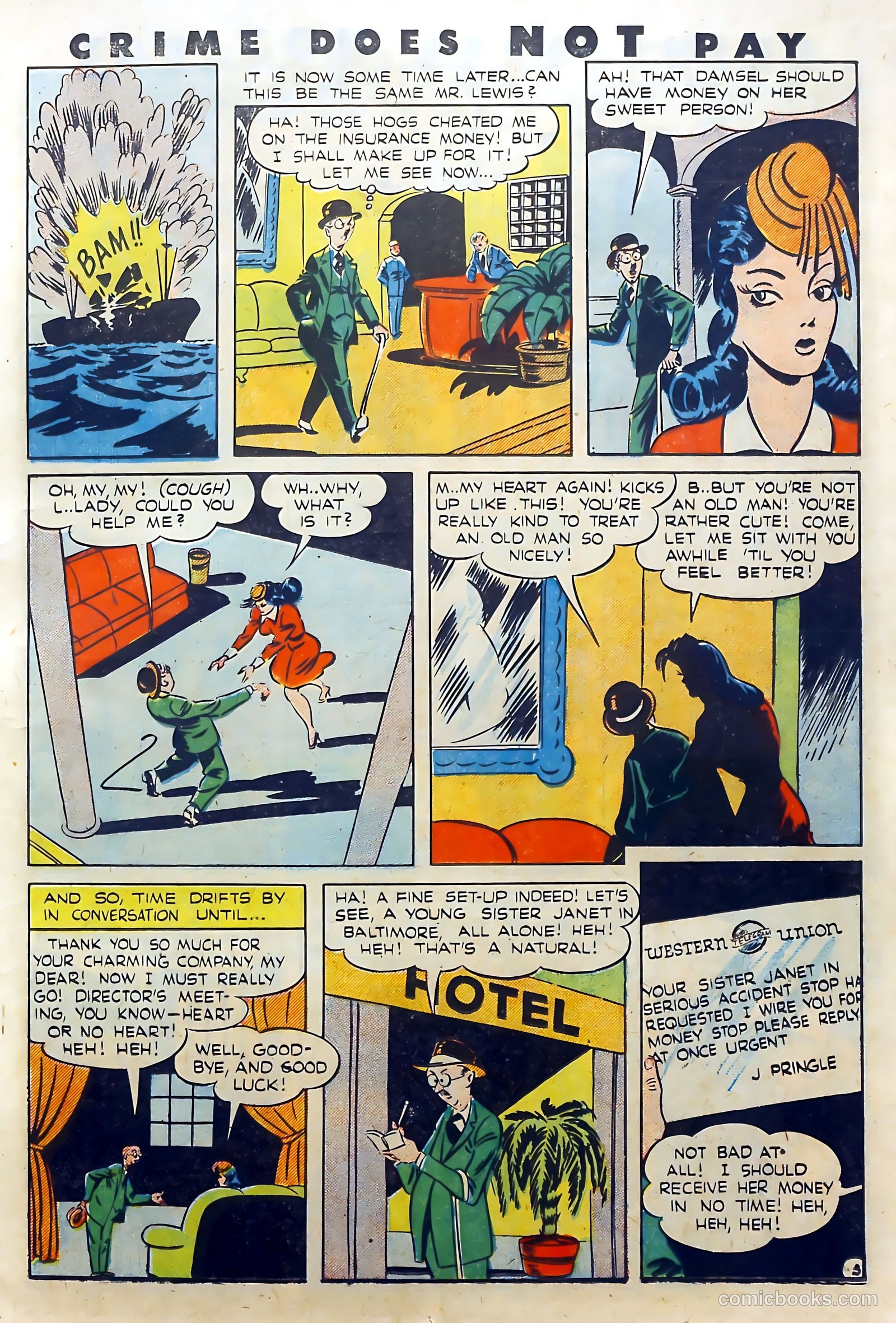 Crime Does Not Pay #38 — page 17 of 52