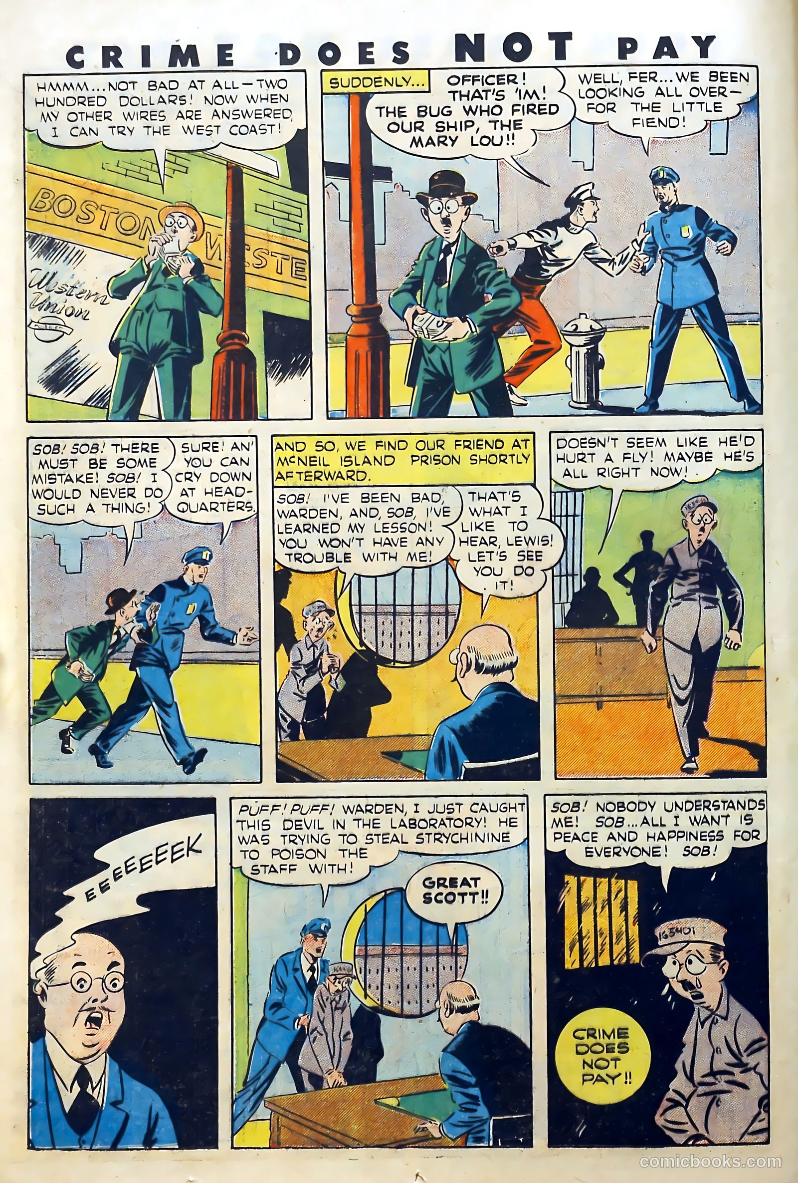 Crime Does Not Pay #38 — page 18 of 52