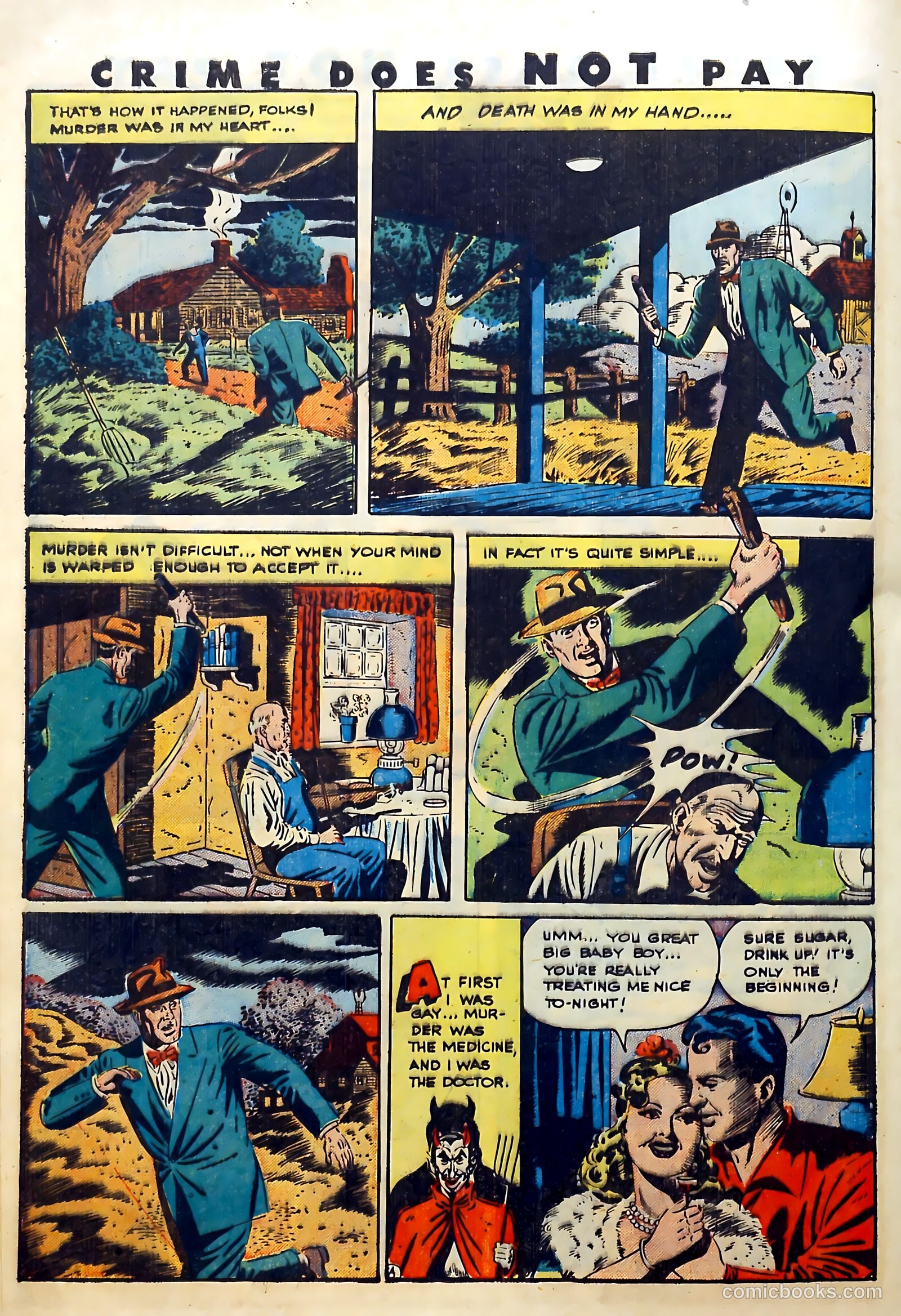 Crime Does Not Pay #38 — page 40 of 52