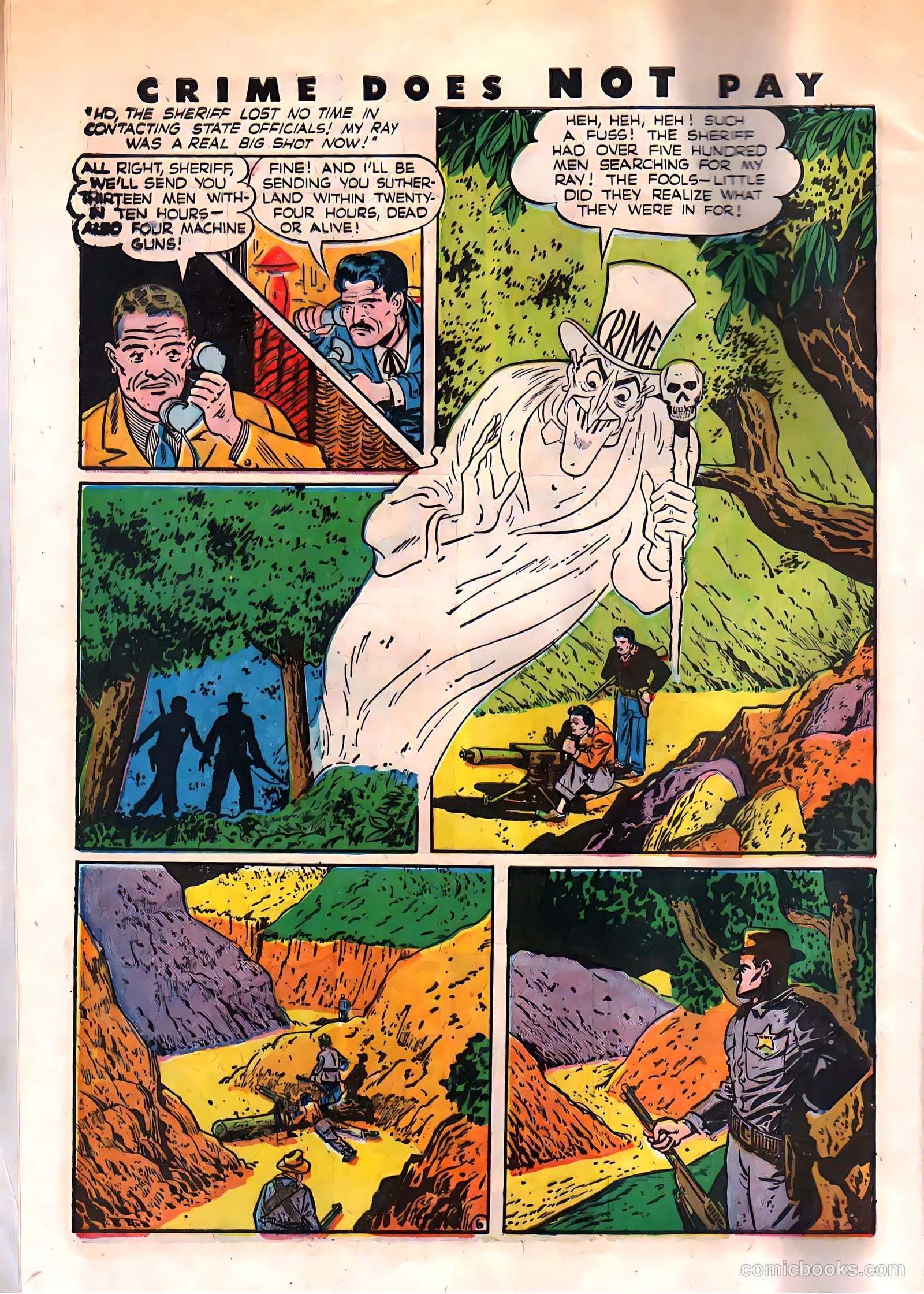 Crime Does Not Pay #39 — page 8 of 52
