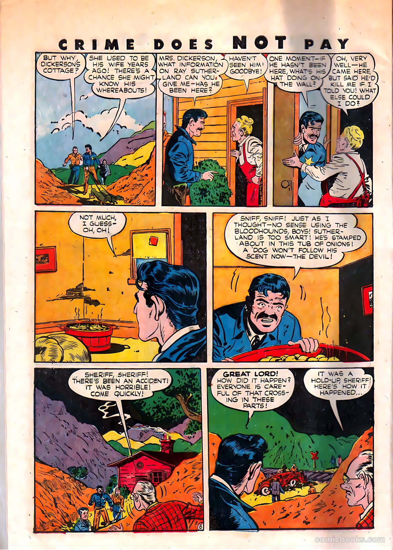 Crime Does Not Pay #39 — page 10 of 52