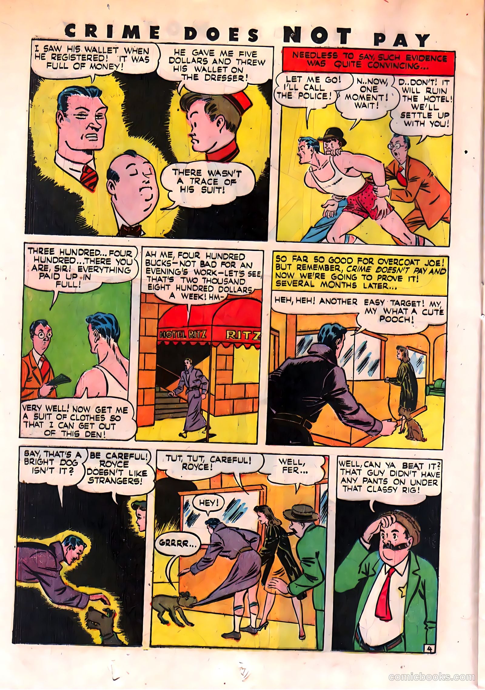 Crime Does Not Pay #39 — page 18 of 52