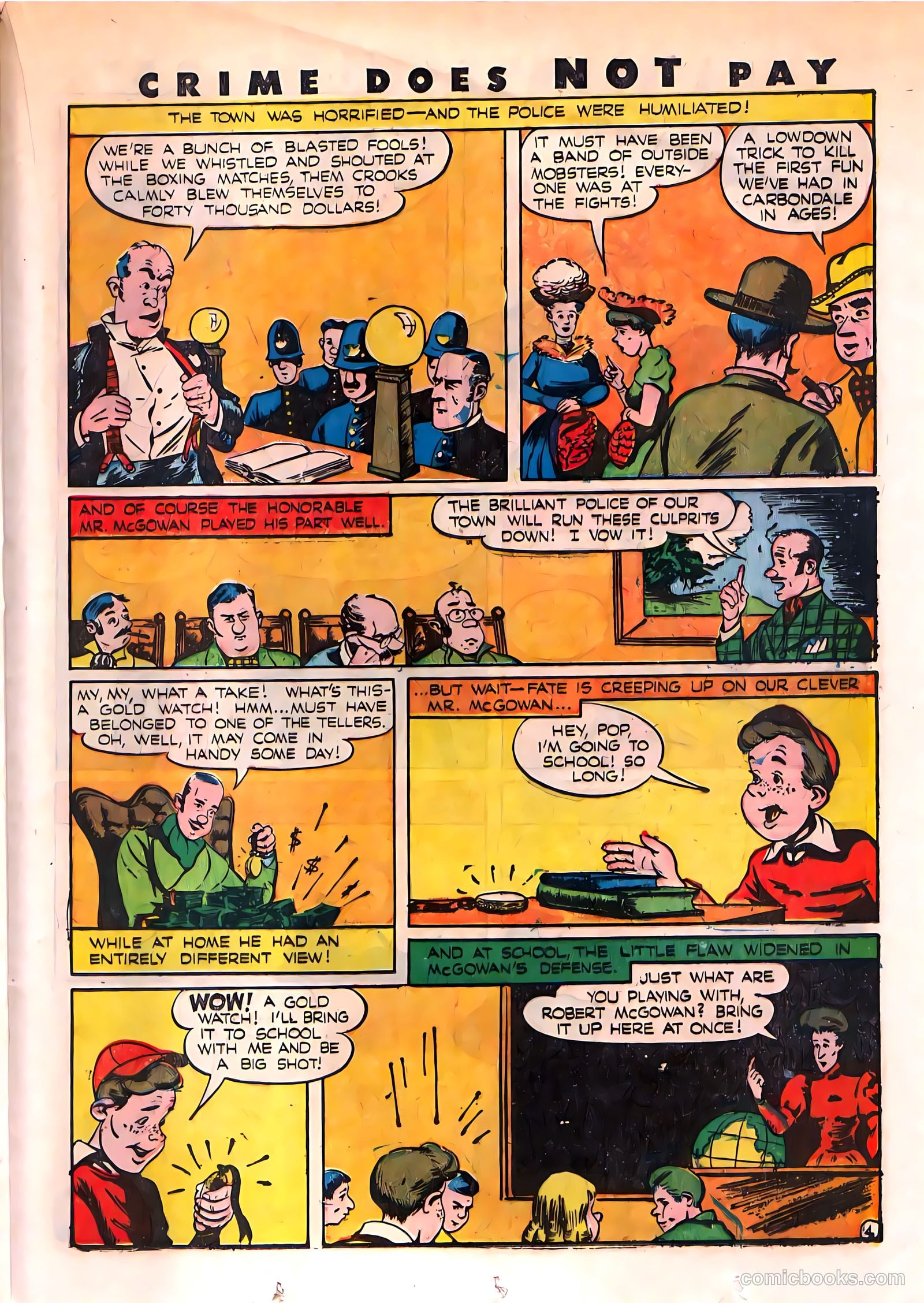 Crime Does Not Pay #39 — page 33 of 52