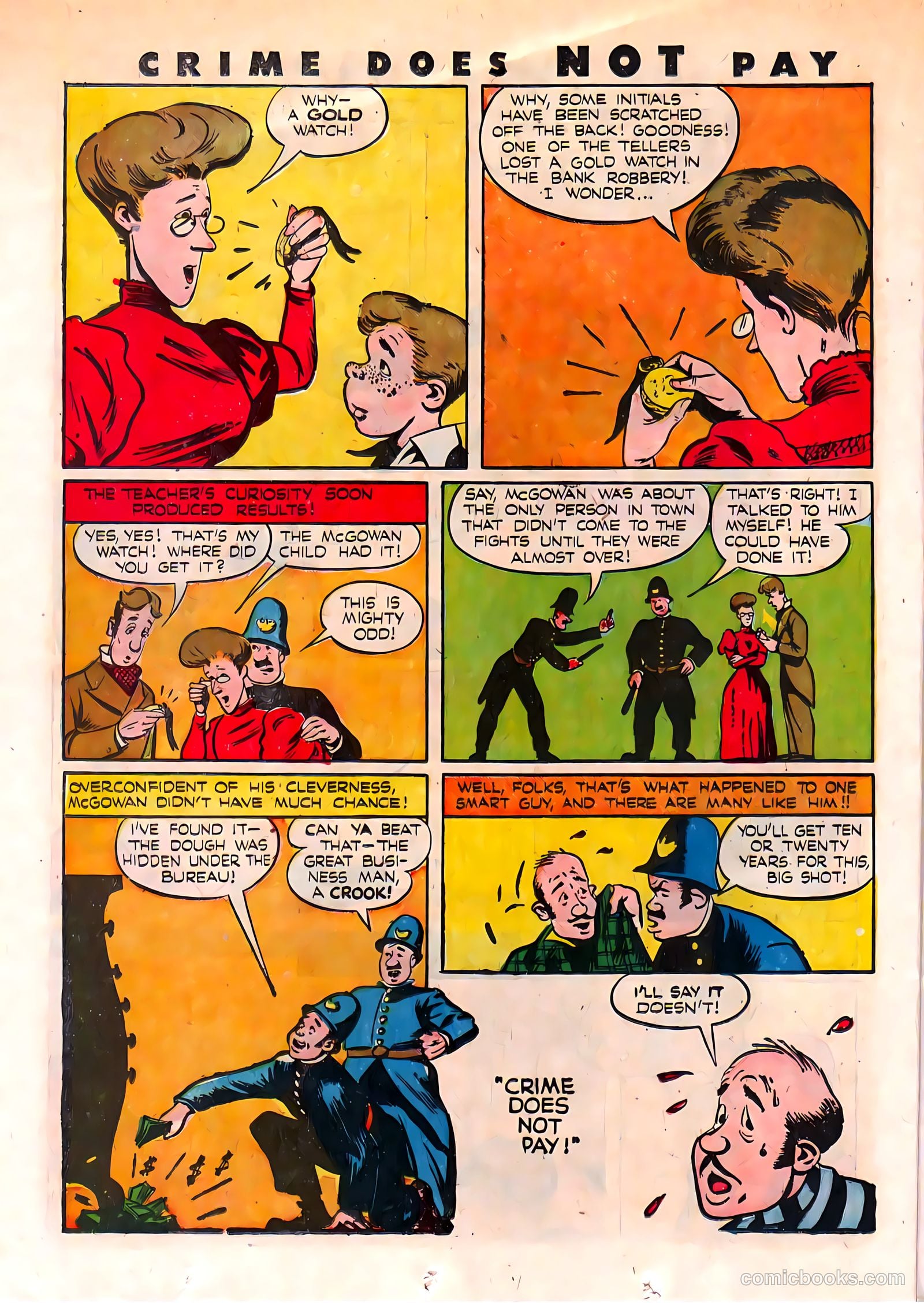 Crime Does Not Pay #39 — page 34 of 52