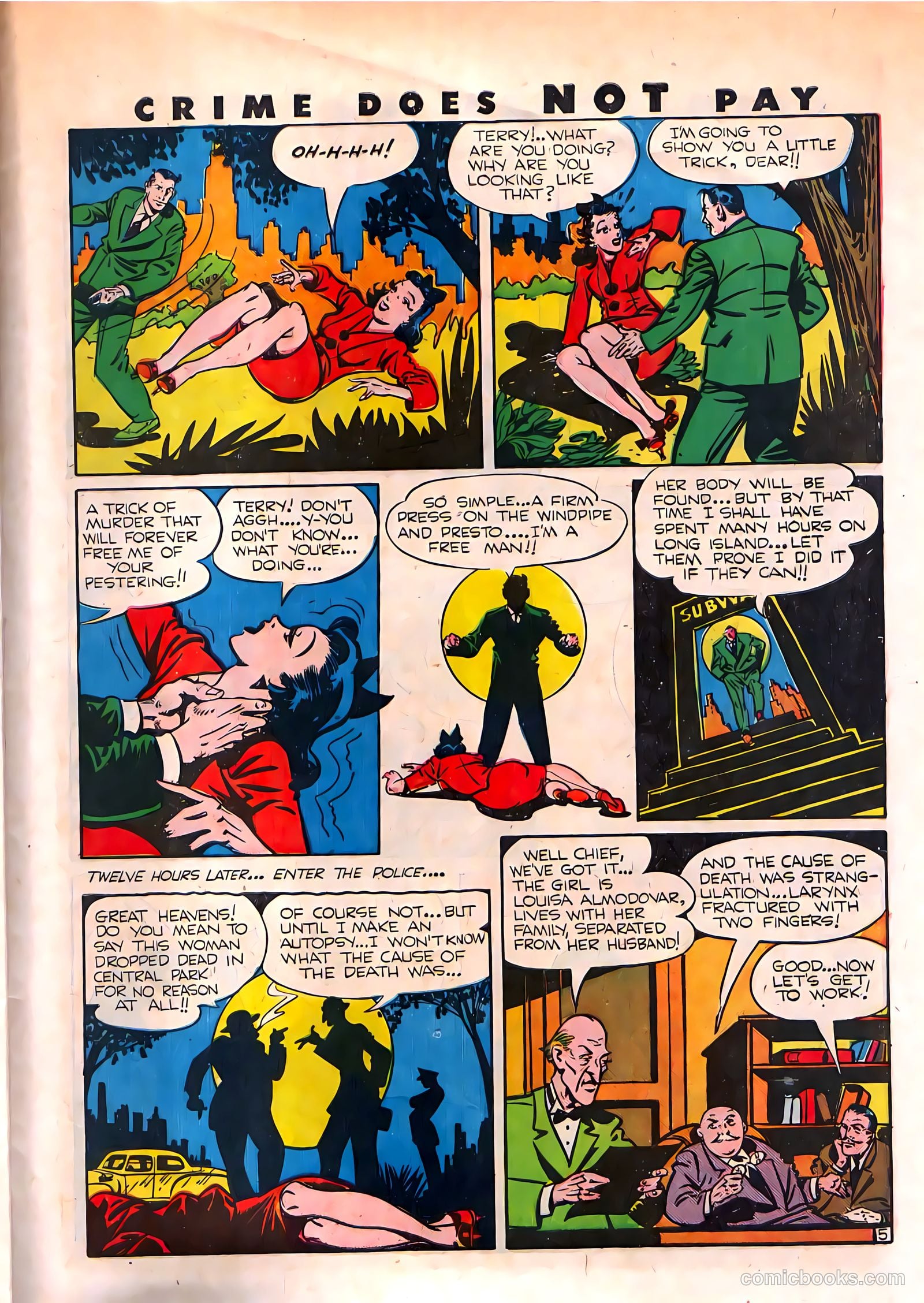 Crime Does Not Pay #39 — page 39 of 52