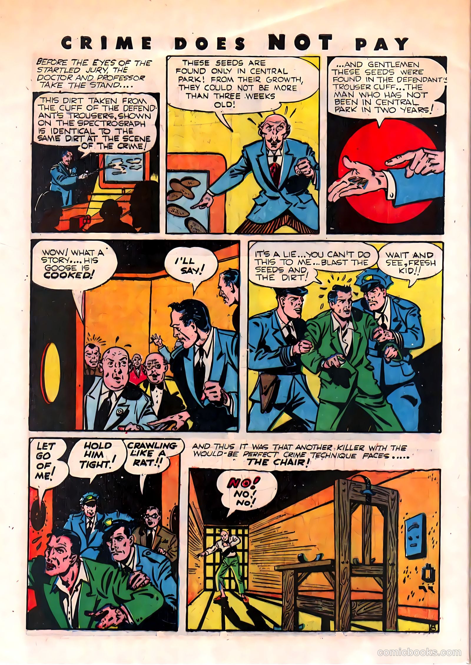 Crime Does Not Pay #39 — page 42 of 52