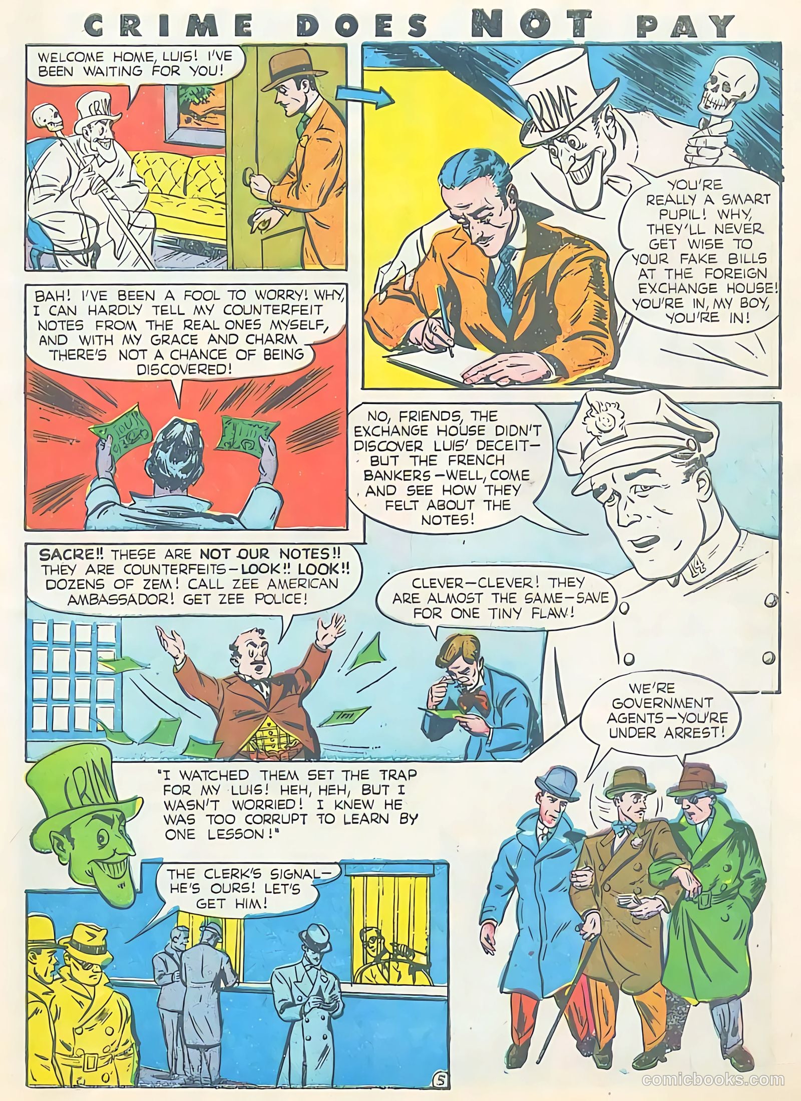 Crime Does Not Pay #41 — page 6 of 51
