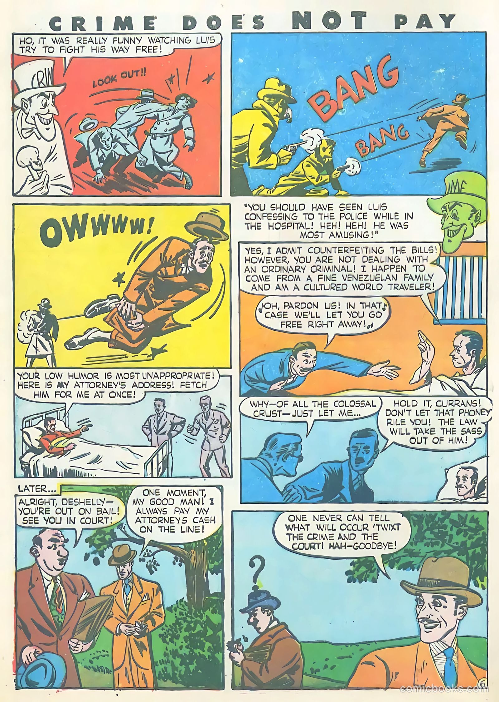 Crime Does Not Pay #41 — page 7 of 51