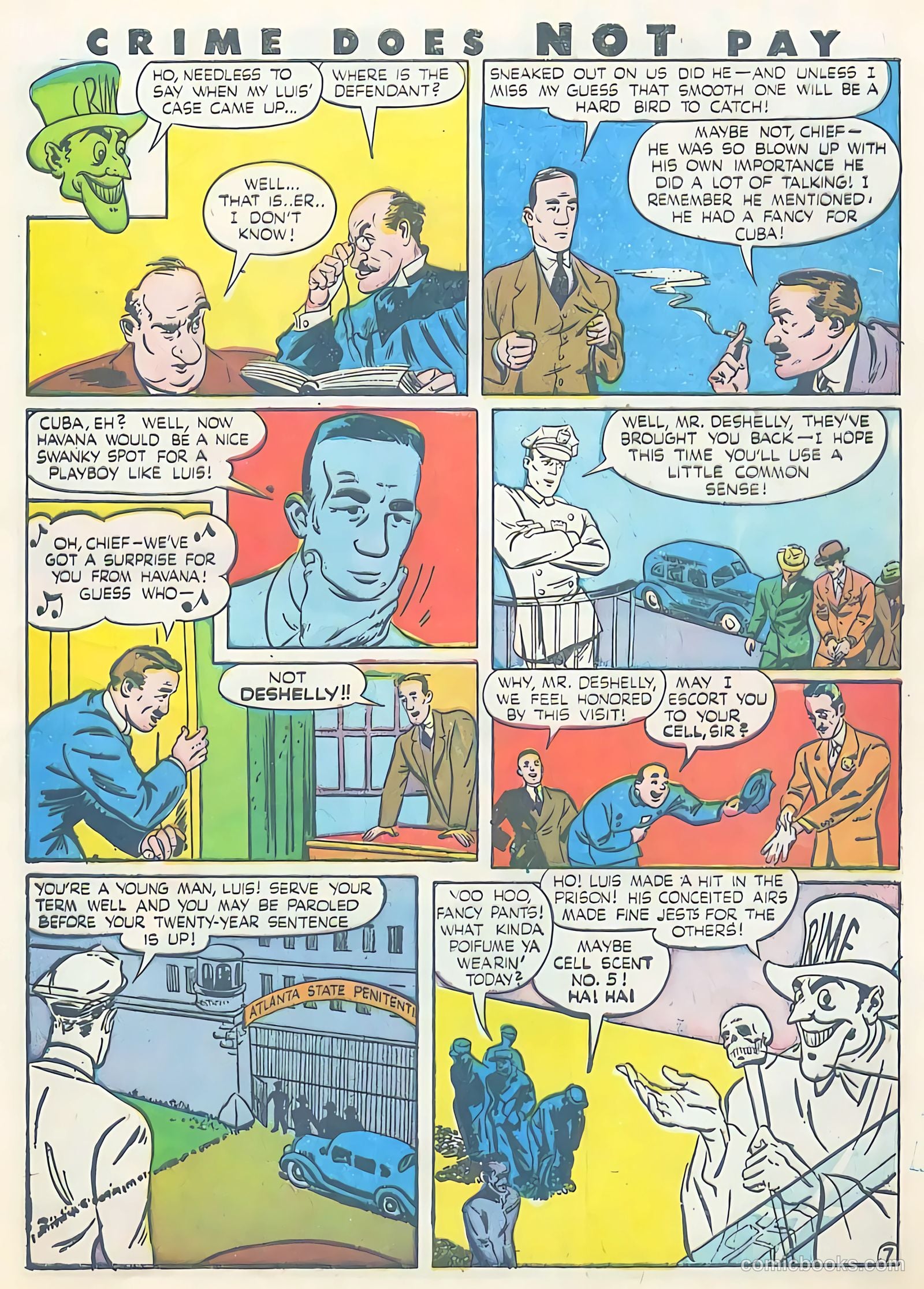 Crime Does Not Pay #41 — page 8 of 51