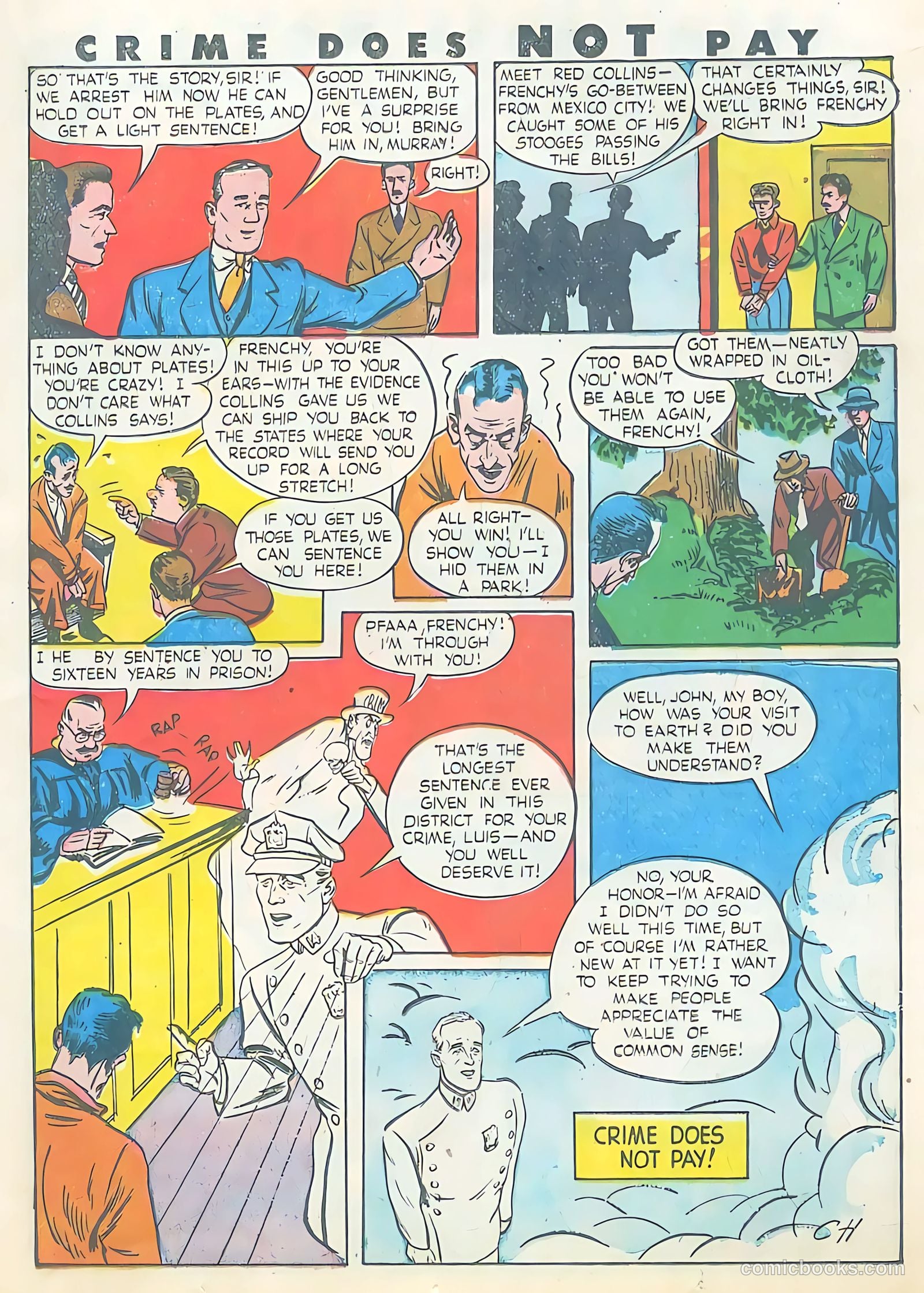 Crime Does Not Pay #41 — page 16 of 51