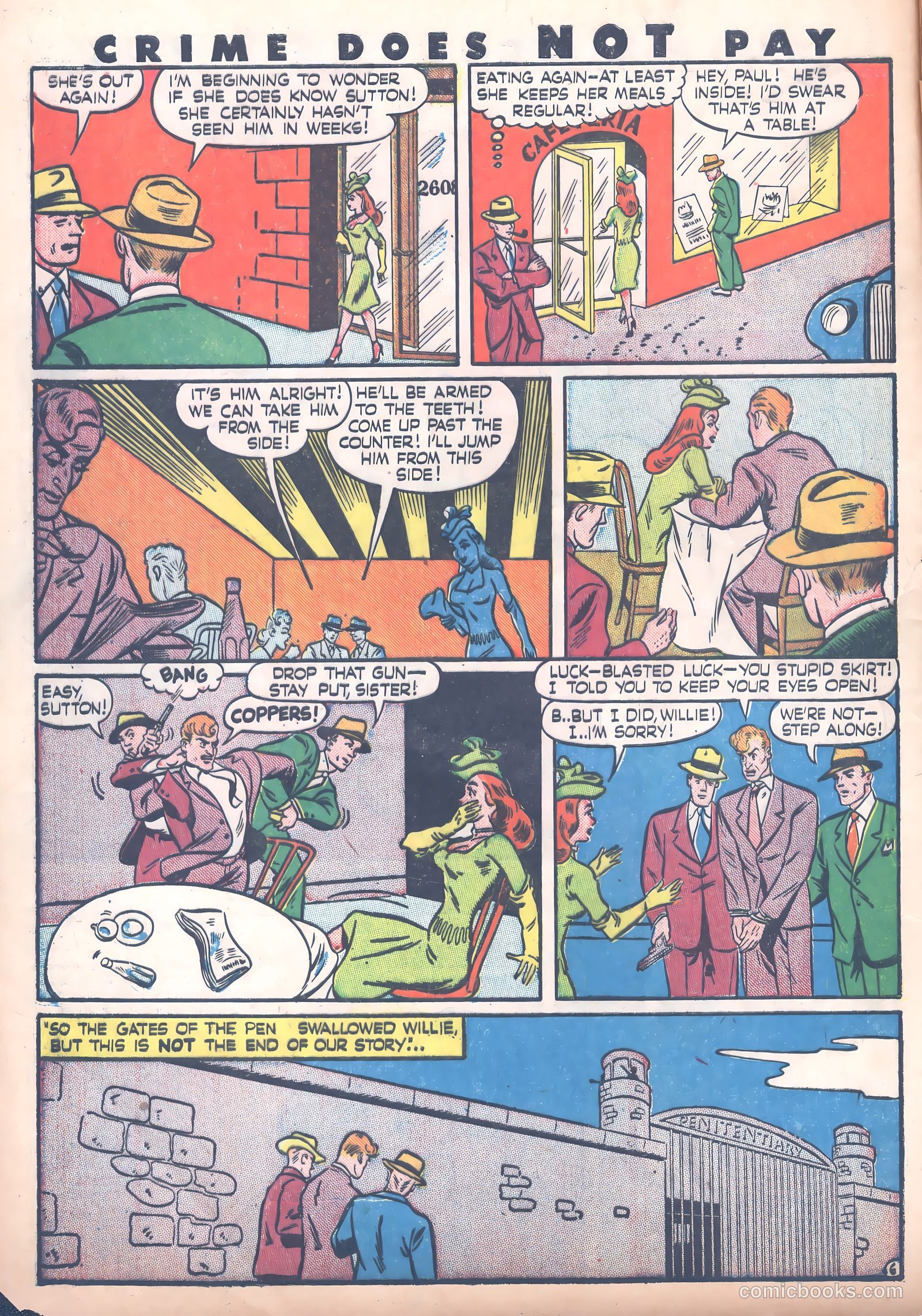 Crime Does Not Pay #42 — page 8 of 52